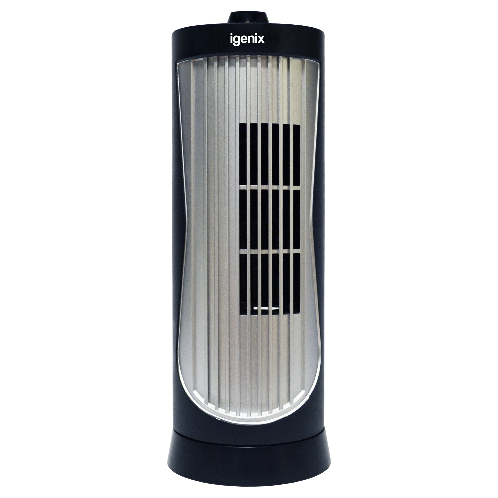 Mini Tower Fan, Oscillating, 12 Inch, Black