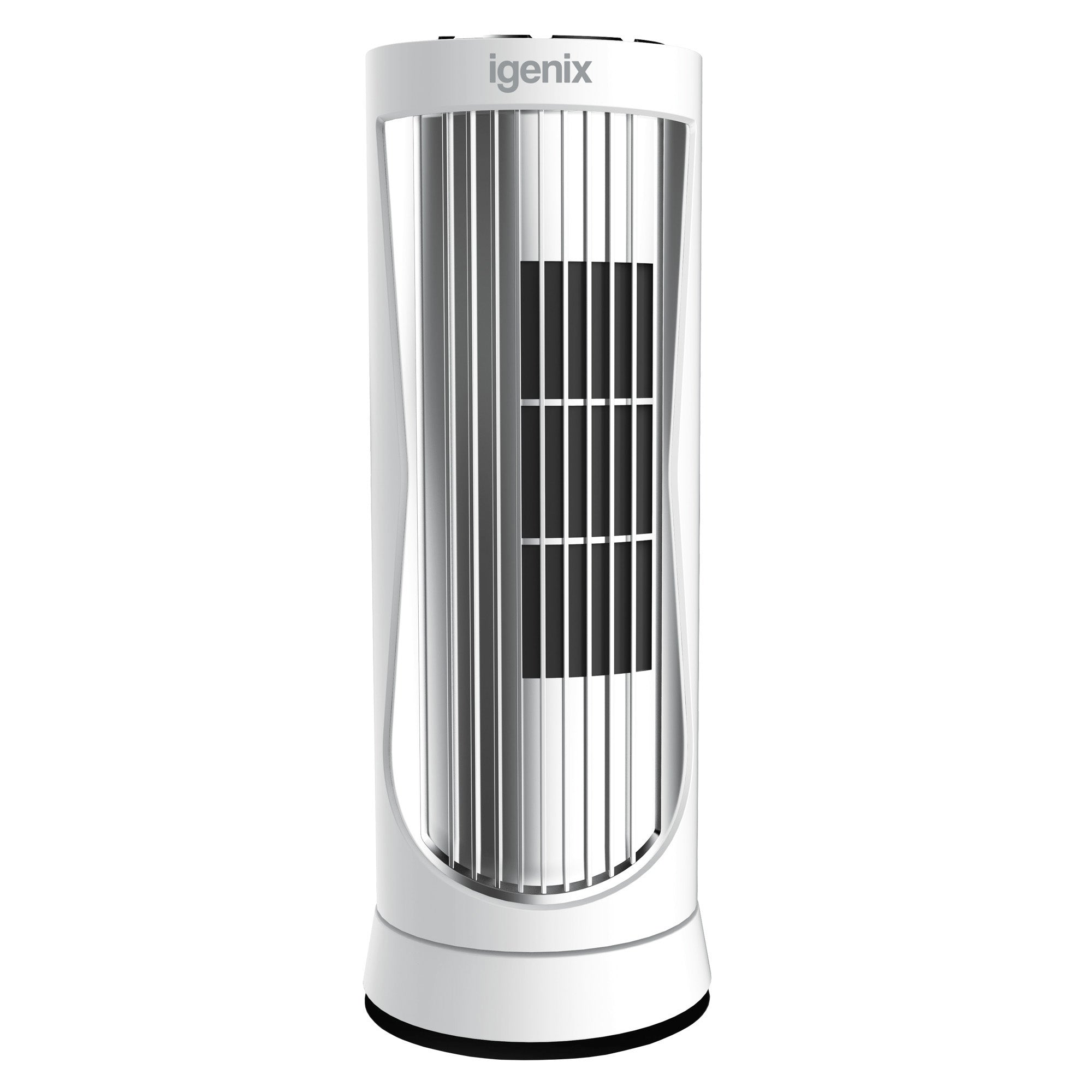 Digital Mini Tower Fan, Oscillating, 12 Inch, White