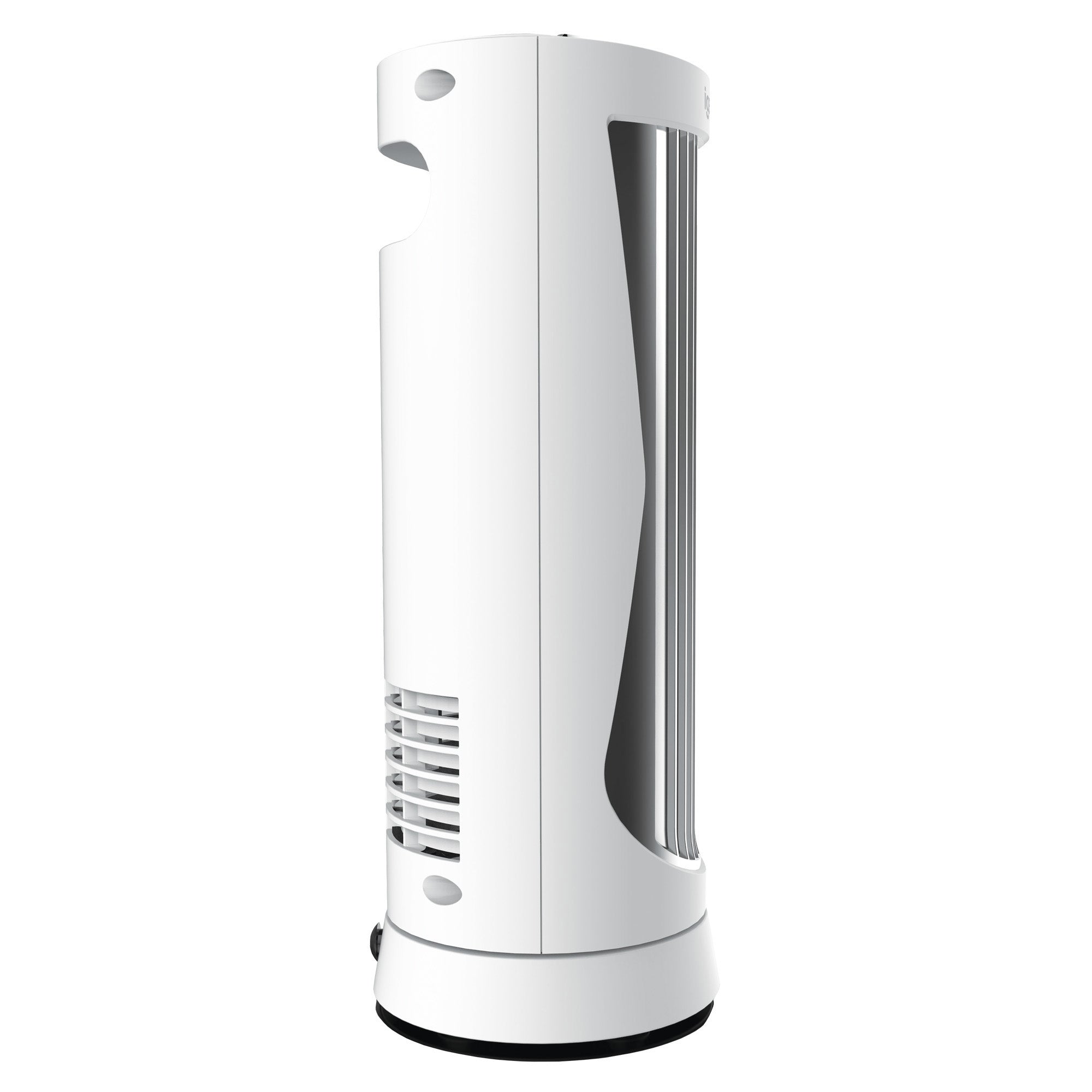 Digital Mini Tower Fan, Oscillating, 12 Inch, White