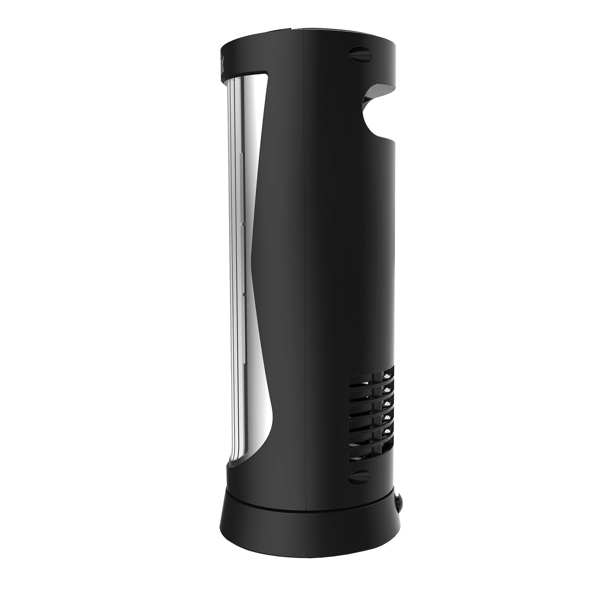 Digital Mini Tower Fan, Oscillating, 12 Inch, Black