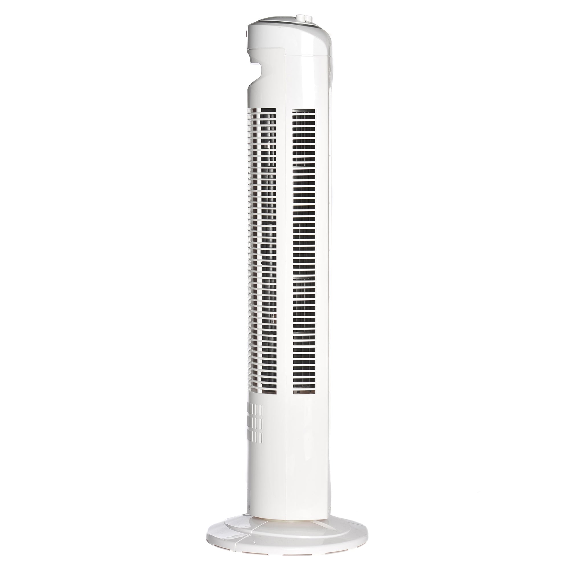 Tower Fan, Oscillating, 2 Hour Timer, 30 Inch, White