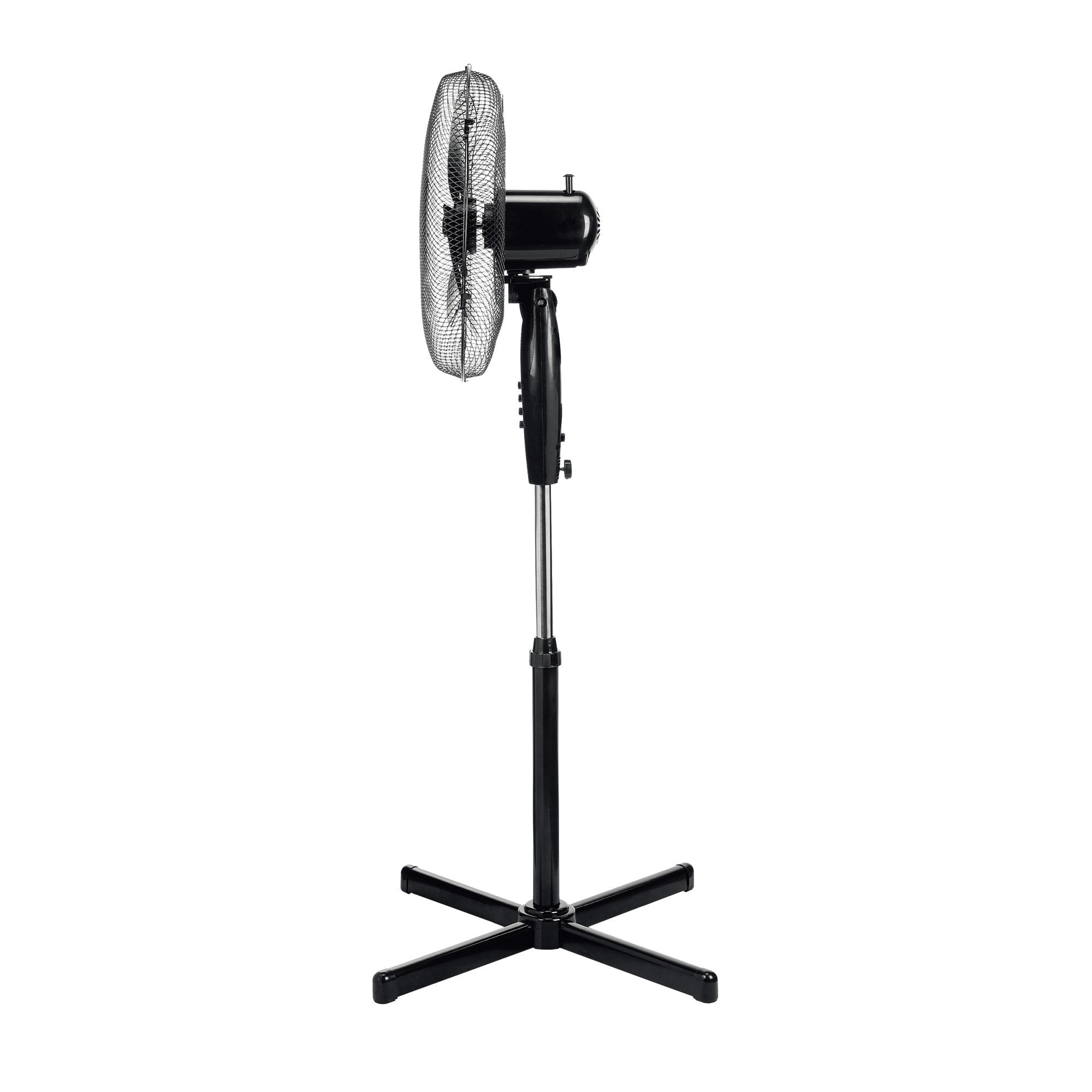 16 Inch Pedestal Fan, 3 Speeds, Black