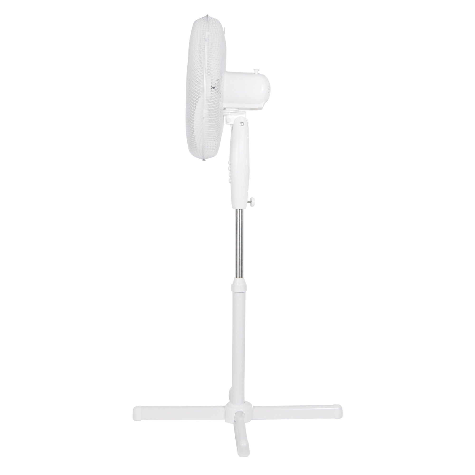 16 Inch Pedestal Fan, 3 Speeds, White