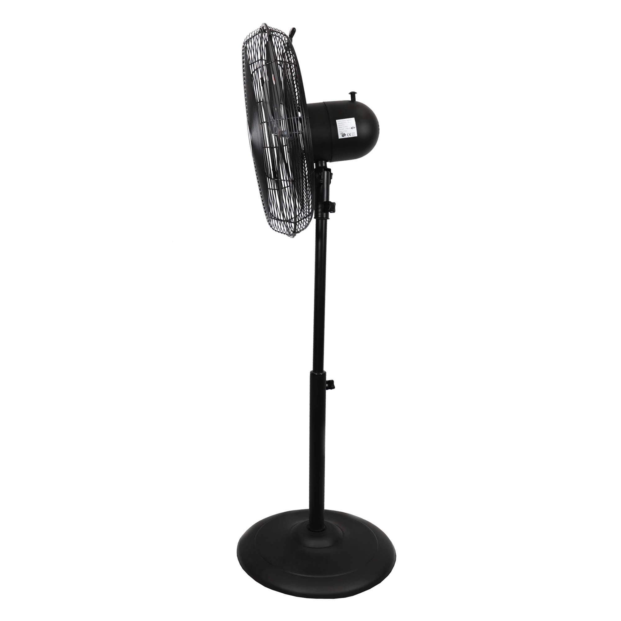 16 Inch Pedestal Fan, 3 Speeds, Black