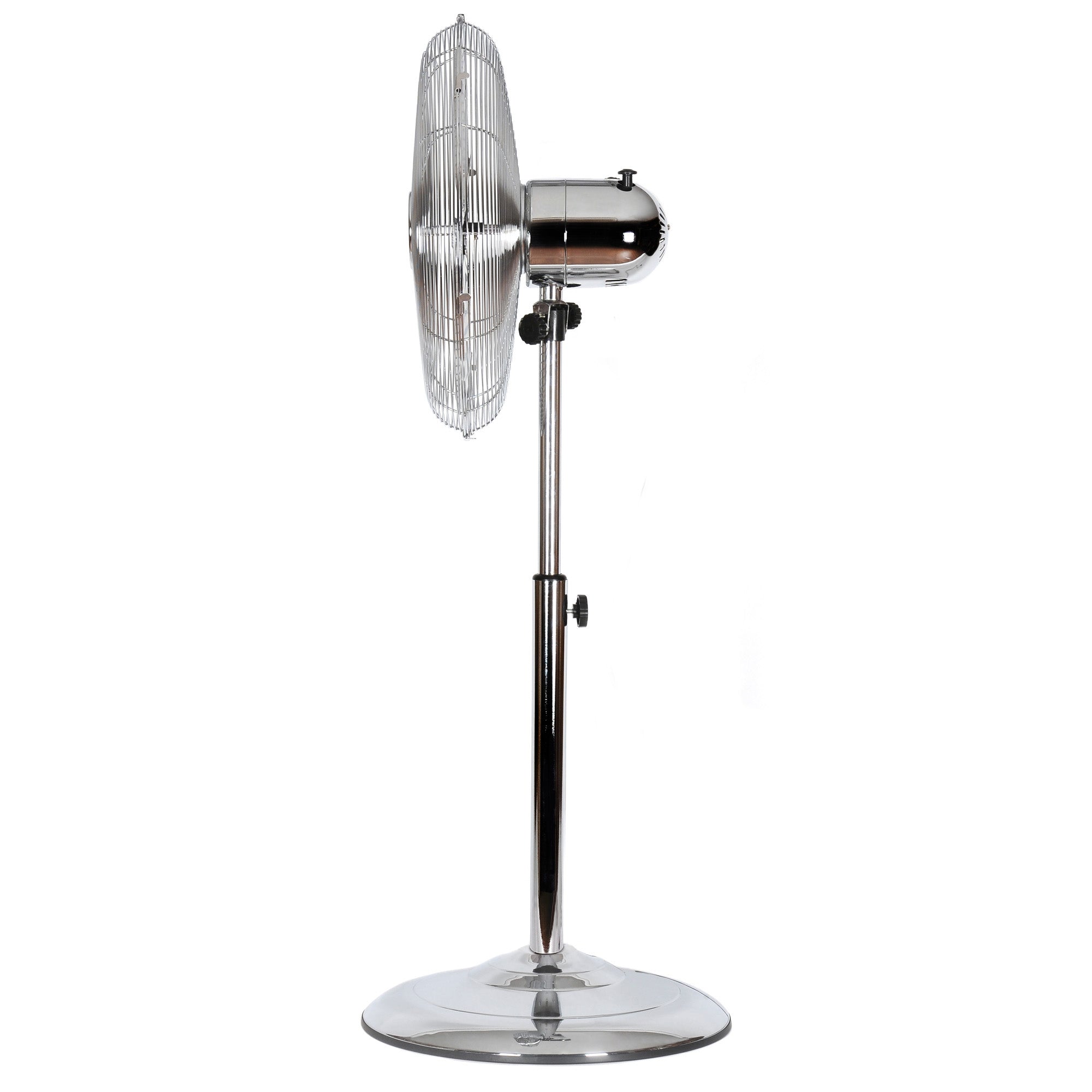 16 Inch Pedestal Fan, 3 Speeds, Chrome