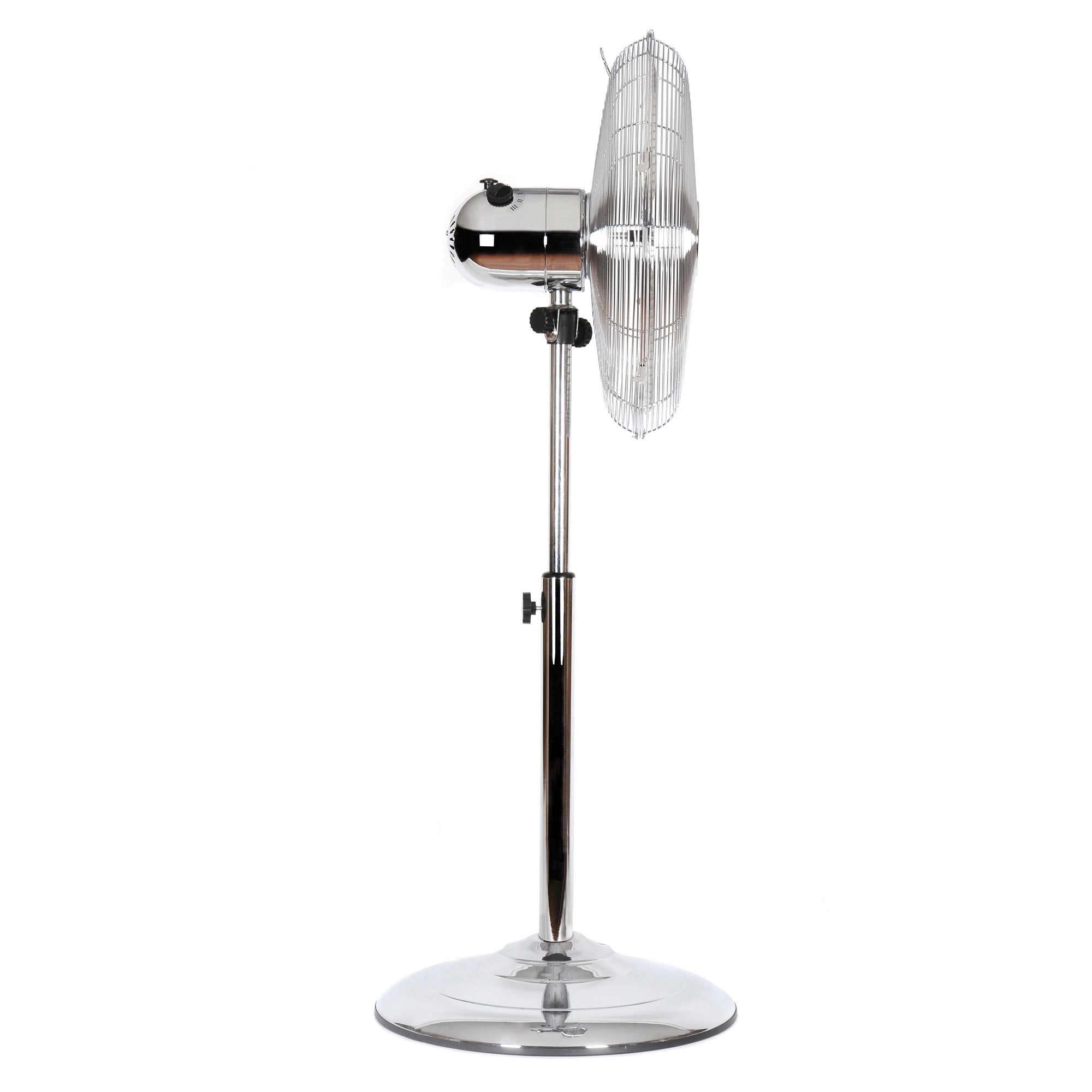 16 Inch Pedestal Fan, 3 Speeds, Chrome