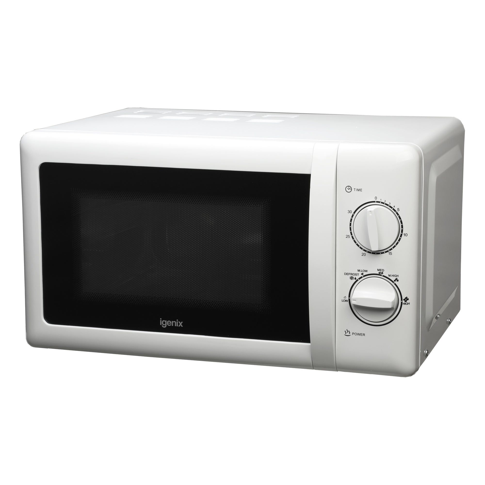 Manual Microwave, 20 Litre, Easy Clean Interior, 700W, White