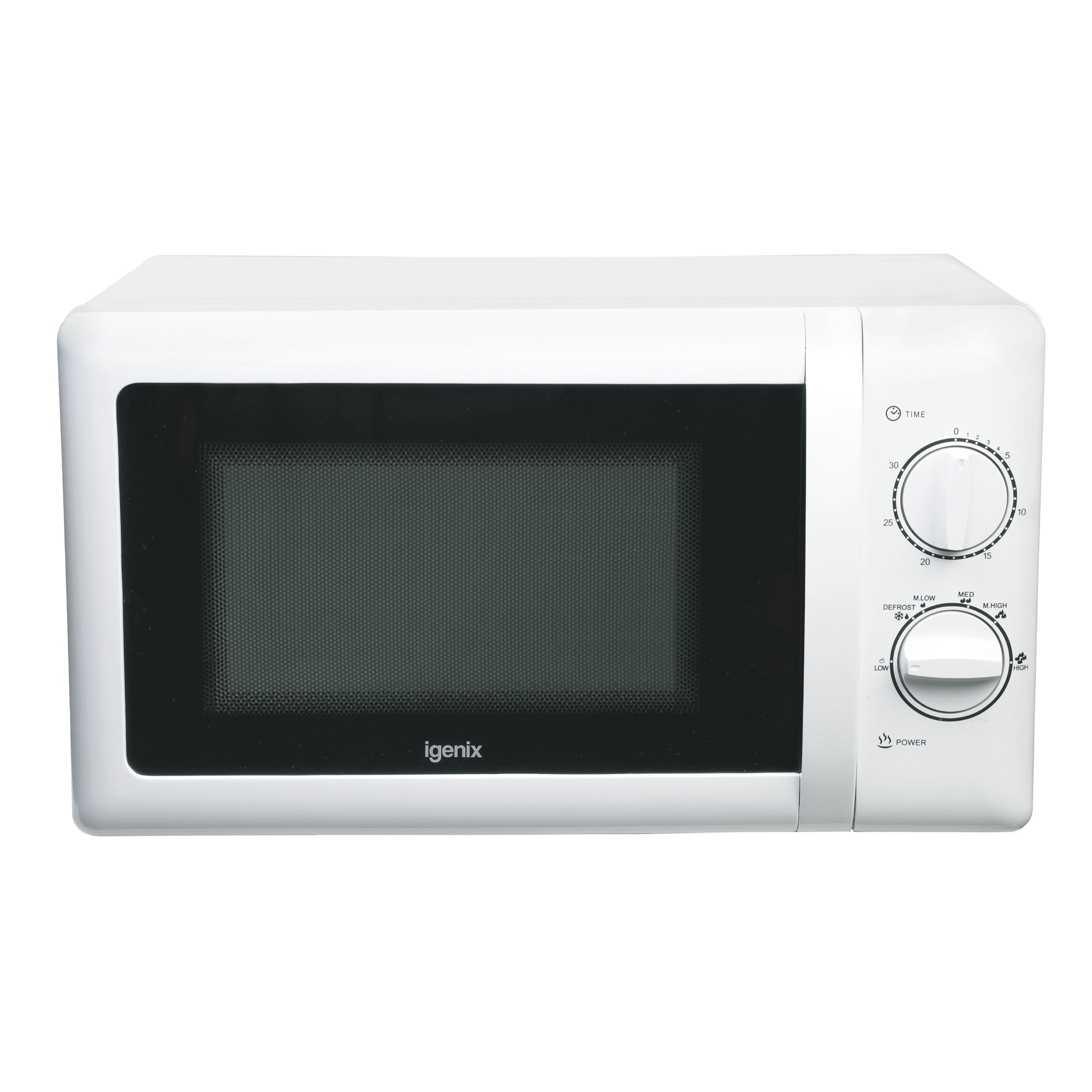 Manual Microwave, 20 Litre, Easy Clean Interior, 700W, White