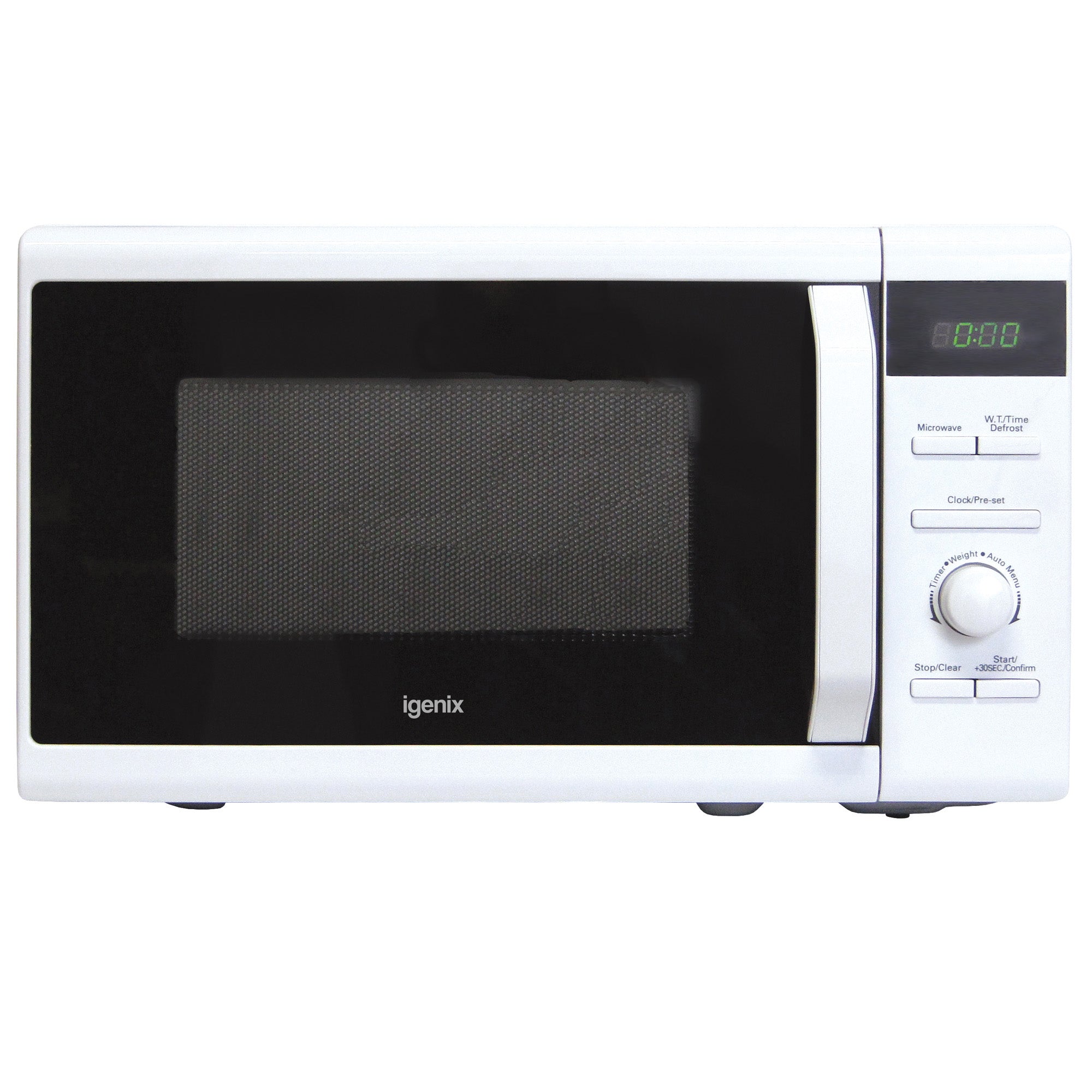 Digital Microwave, 20 Litre, 8 Cooking Settings, 800W, White