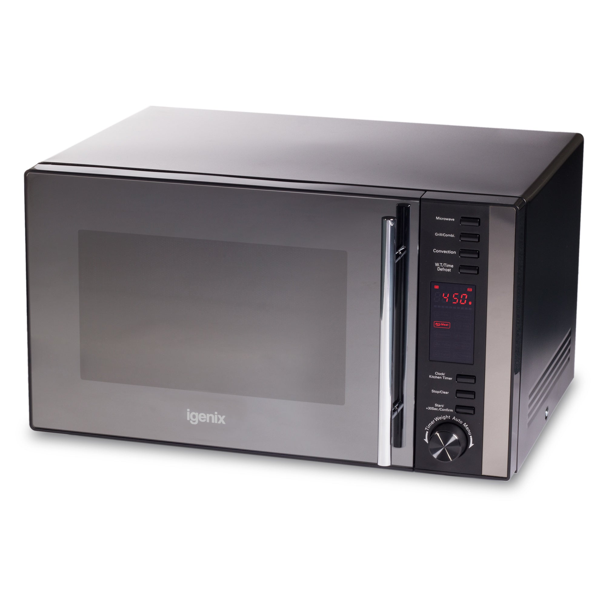 Digital Microwave, 25 Litre, 95 Minute Timer, 900W, Black