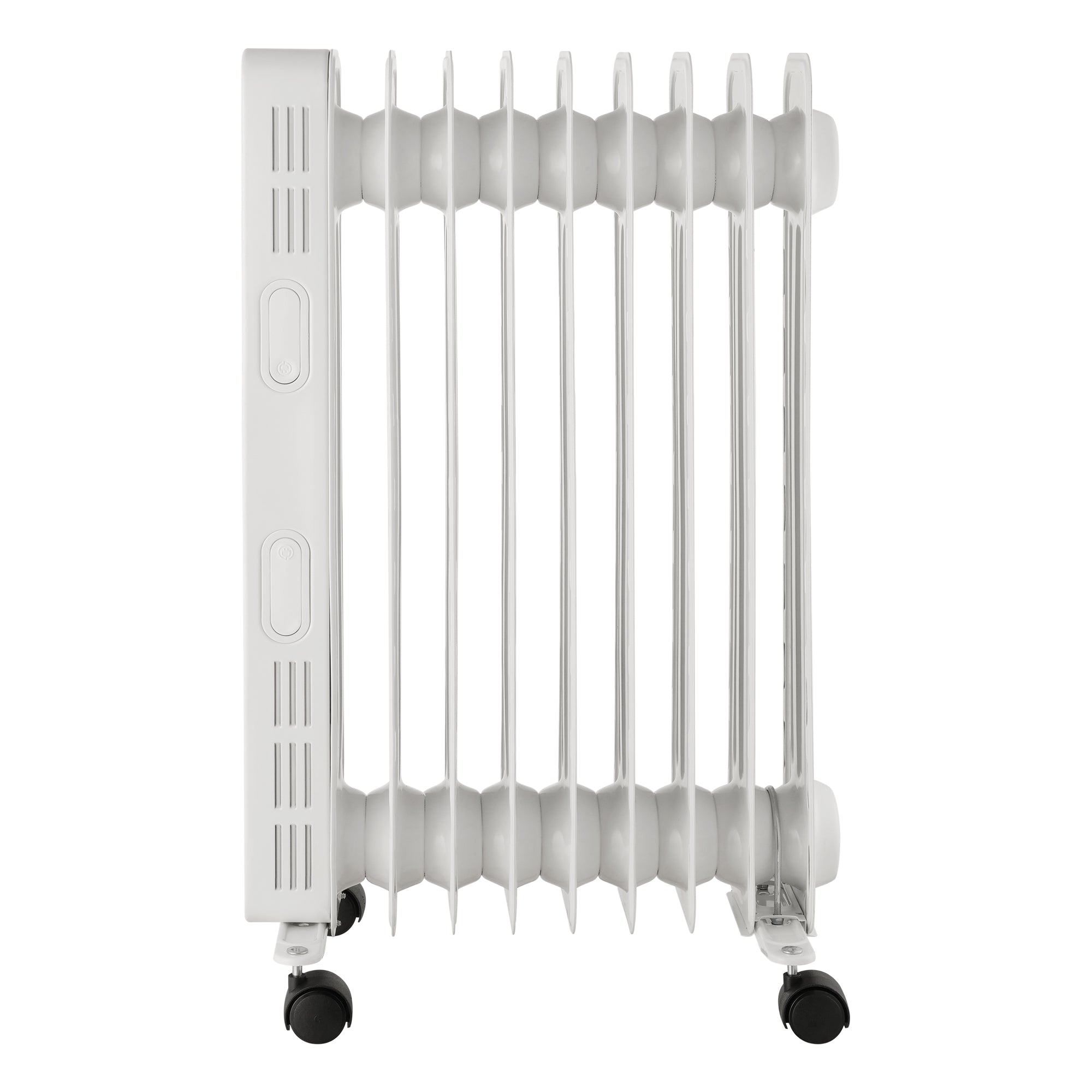 Digital Oil Filled Radiator, 2kW/2000W, Overheat Protection, White