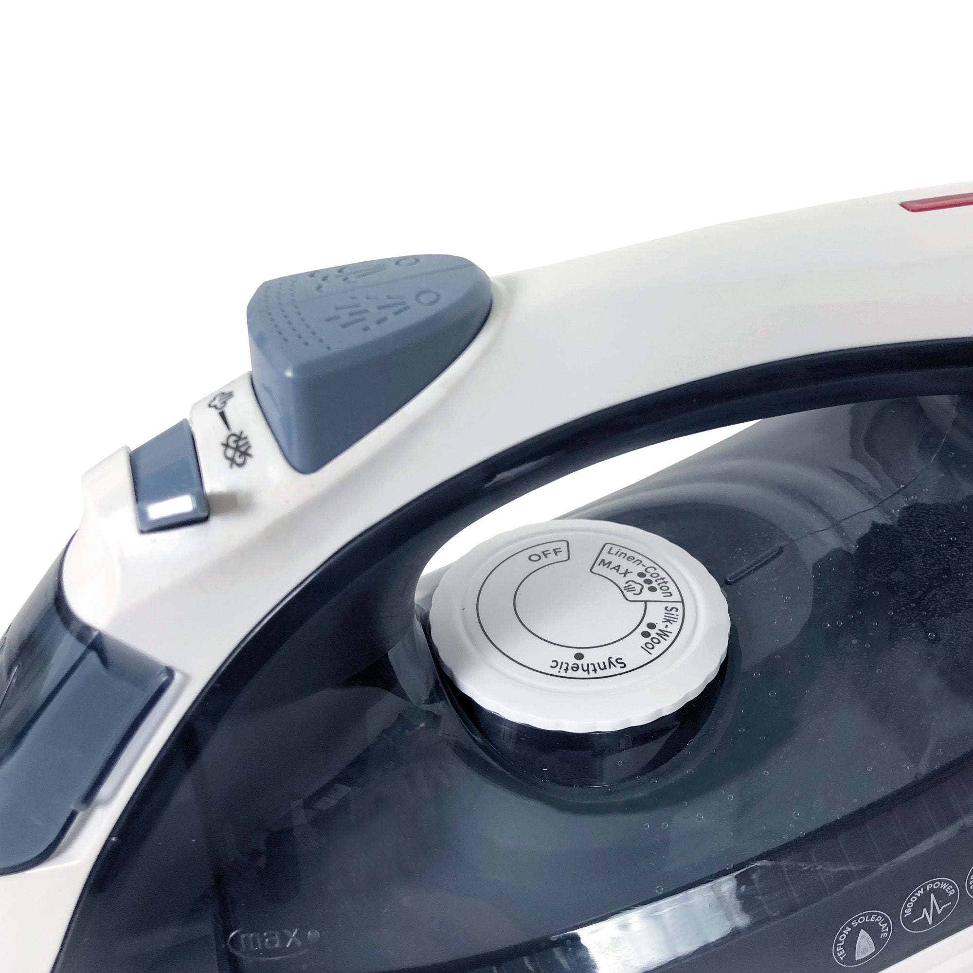 PowerSteam Lite Steam Iron, 1600W, Blue/White