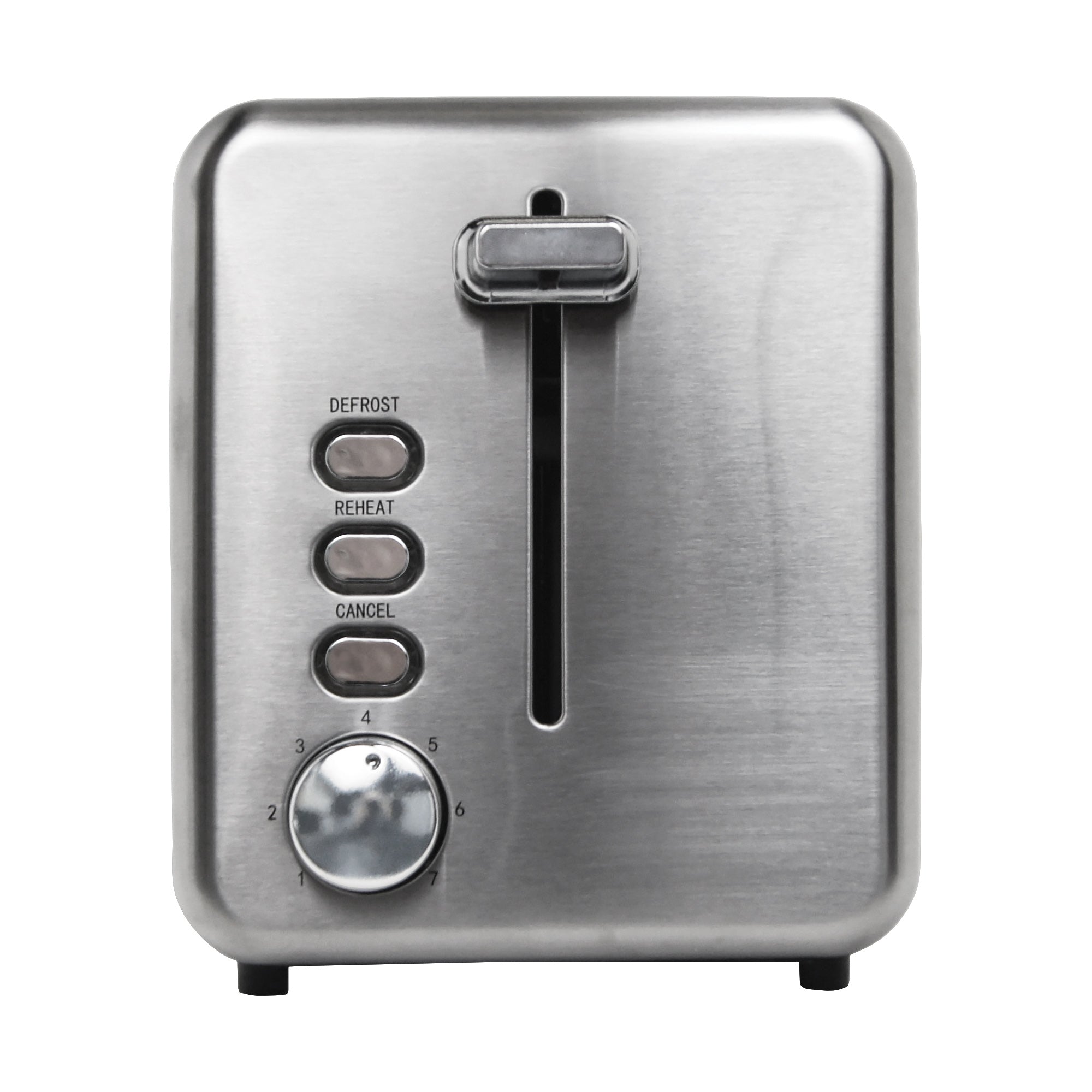 2 Slice Toaster, Stainless Steel