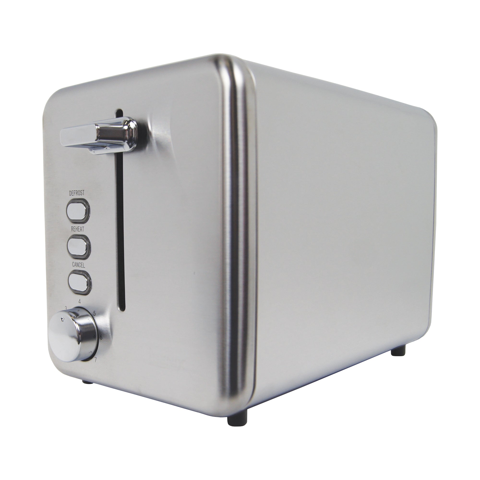 2 Slice Toaster, Stainless Steel