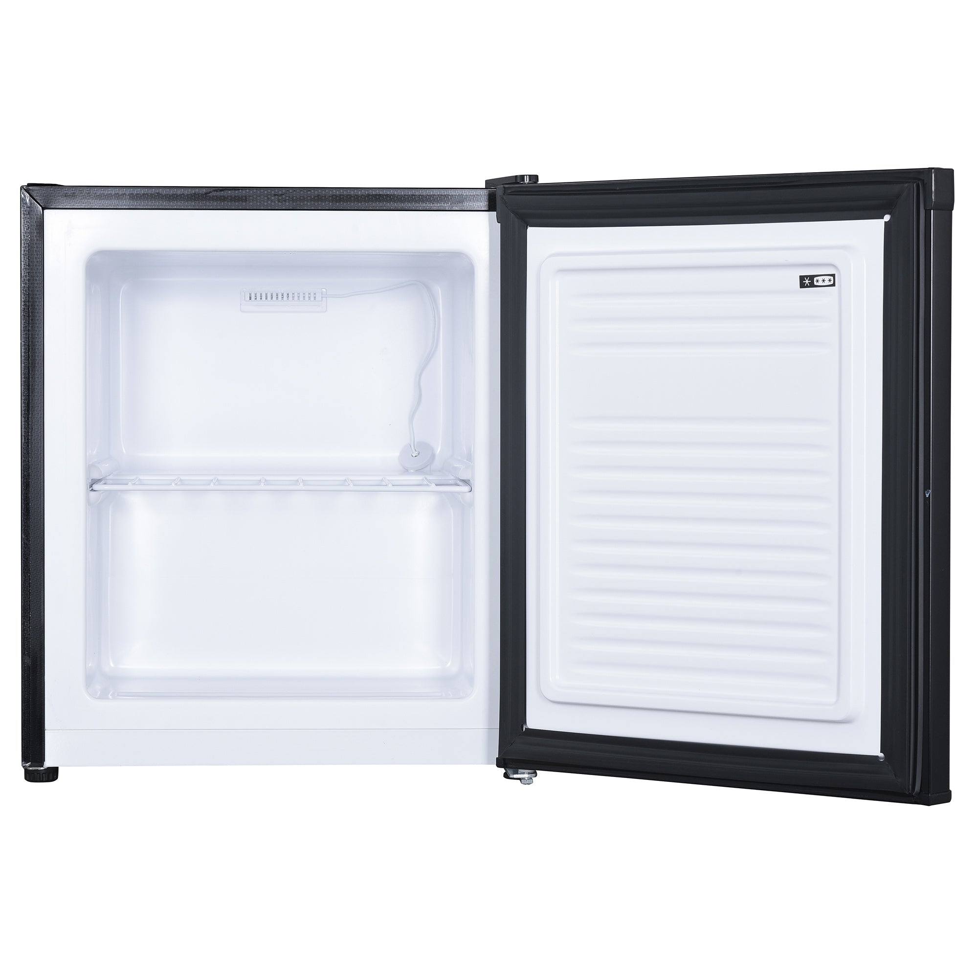 Table Top Freezer with Lockable Door, 33 Litre, Black