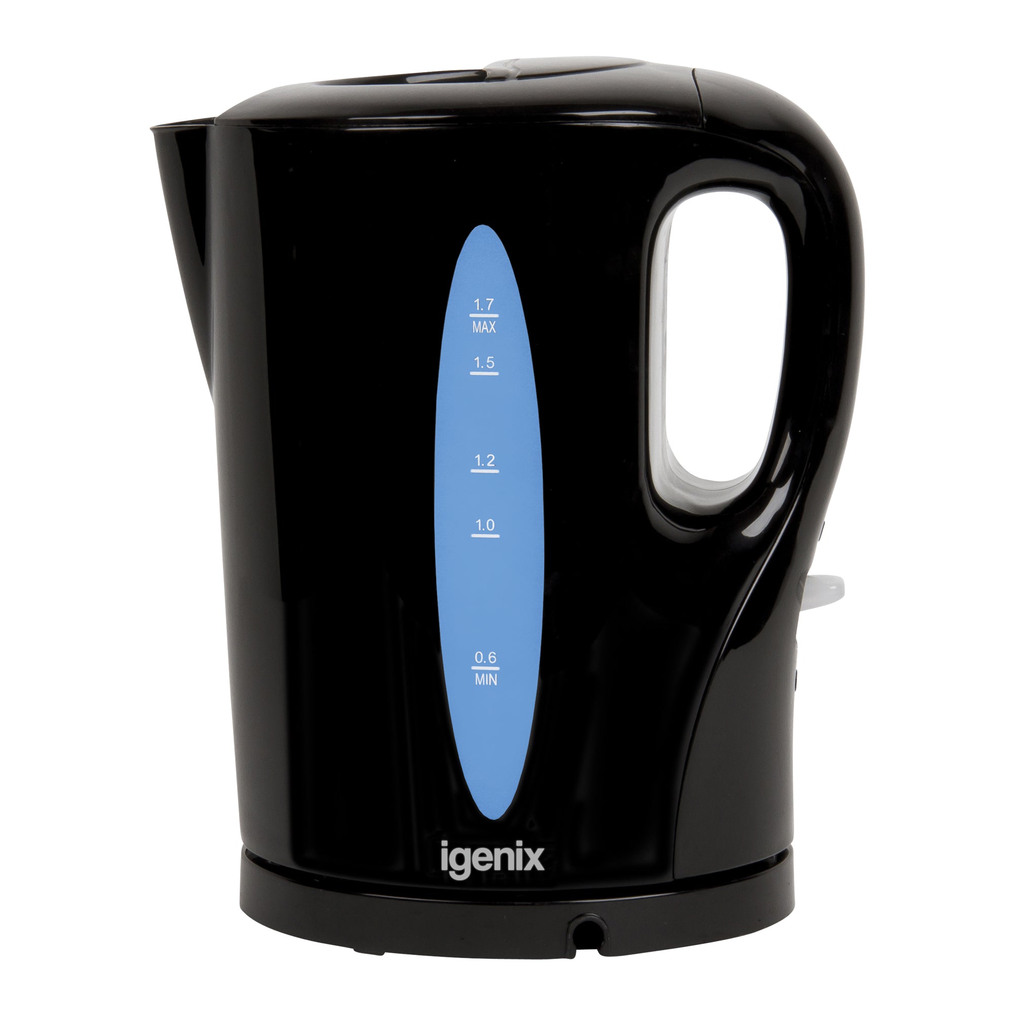 1.7 Litre Cordless Jug Kettle, 2200W, Black