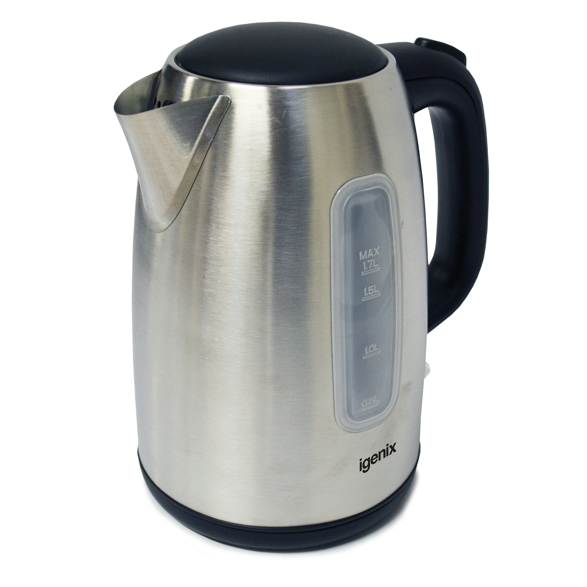 1.7 Litre Cordless Jug Kettle, 2200W, Stainless Steel