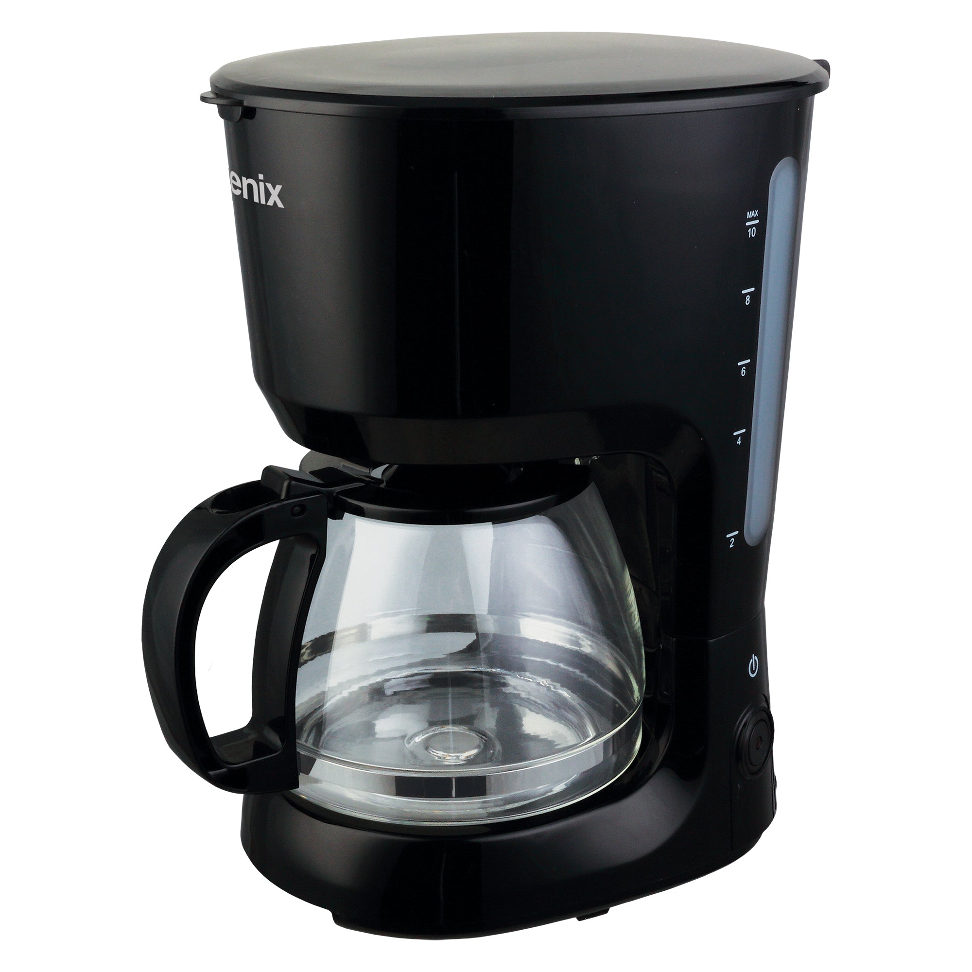 Filter Coffee Machine, 10 Cup Carafe, Black