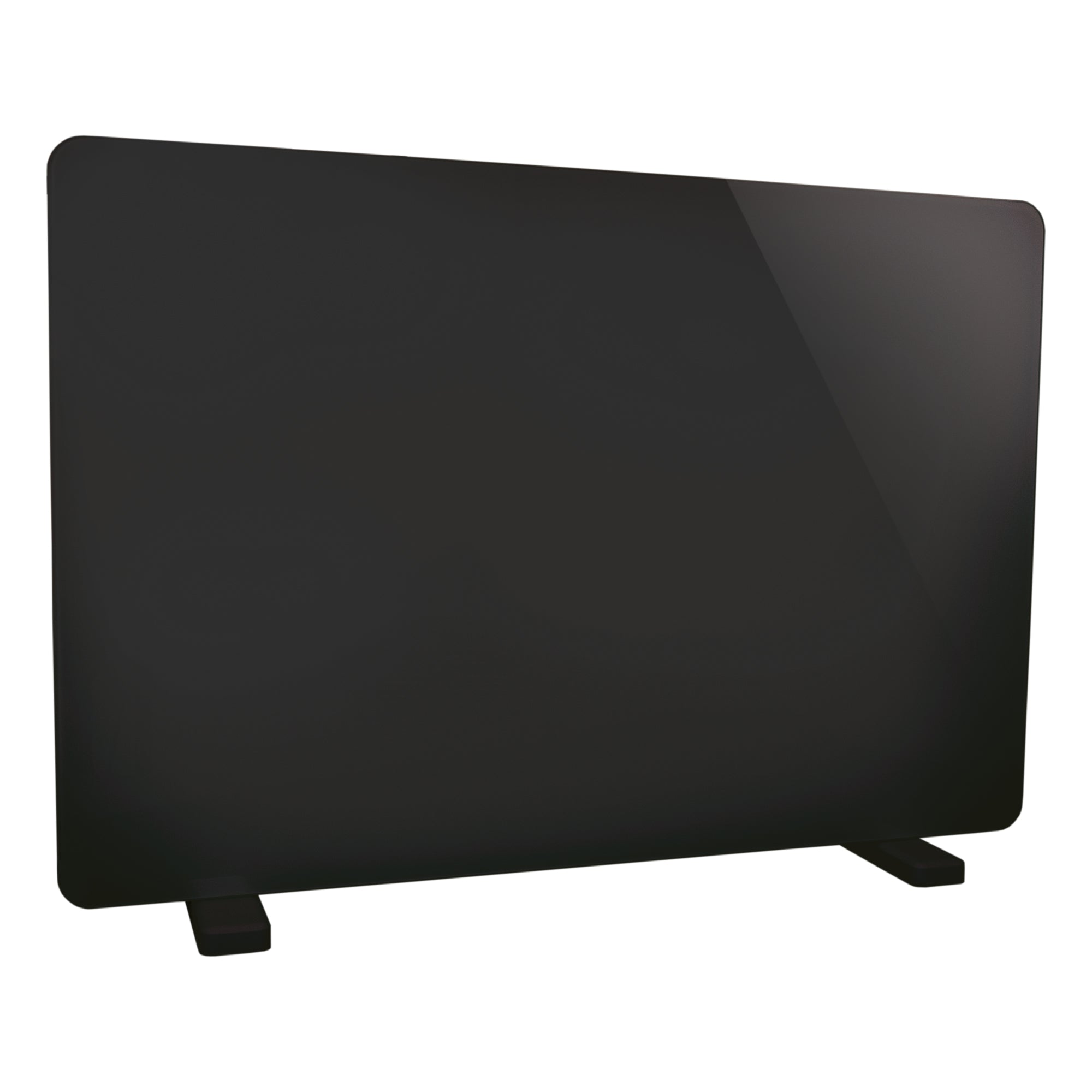 Smart Glass Panel Heater, 2000W, Black