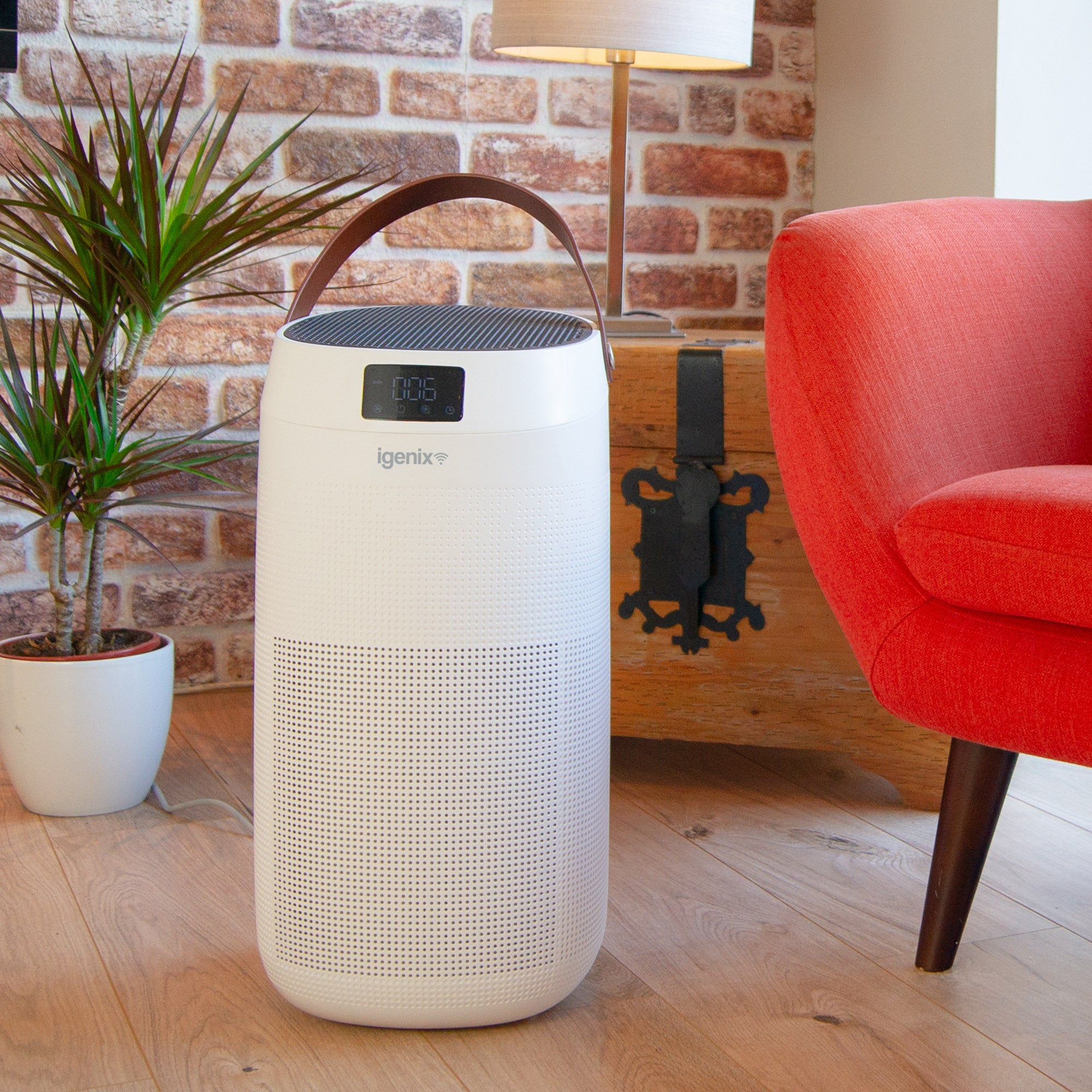 Smart Air Purifier with Amazon Alexa & Google Assistant