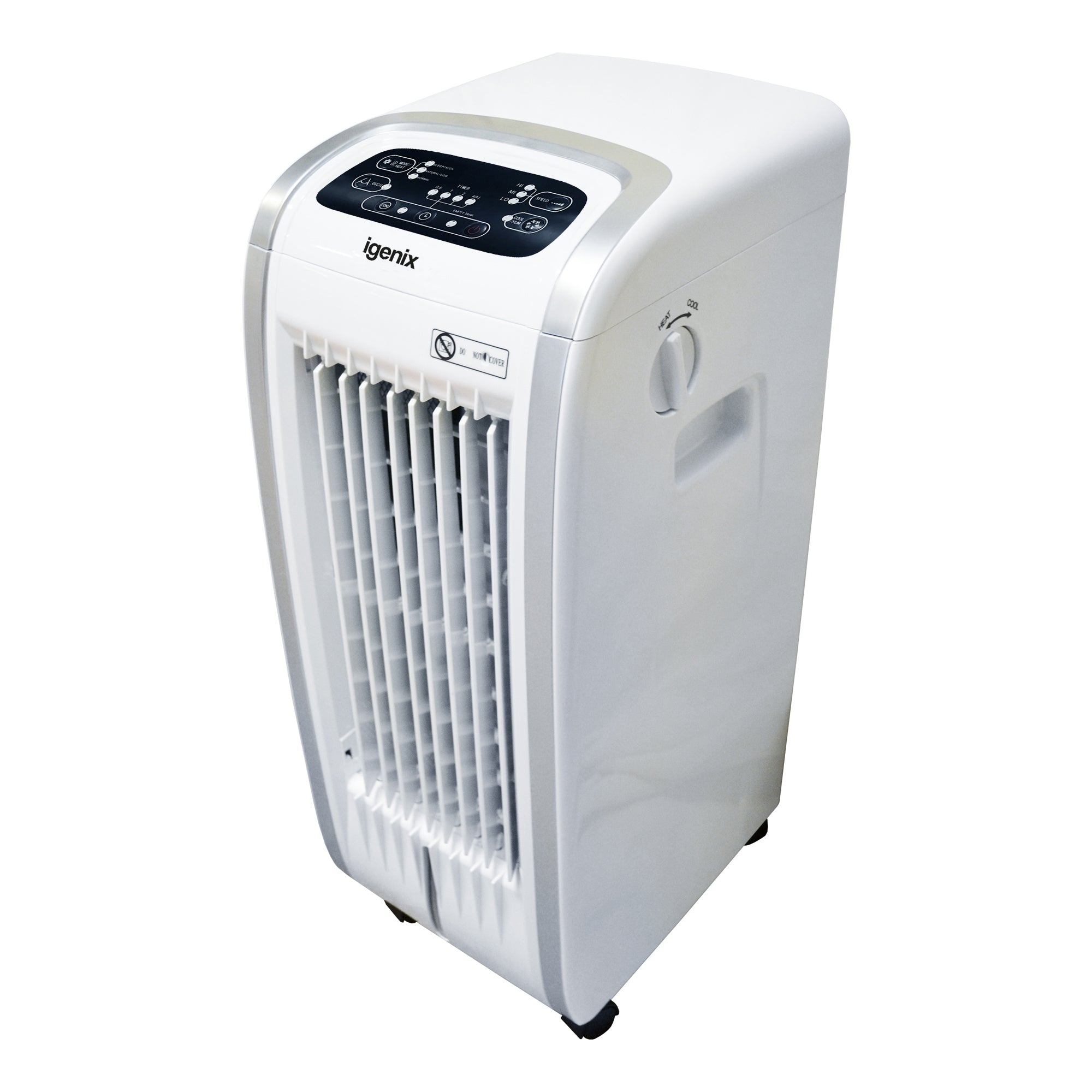 Portable Air Cooler Fan, Fan Heater & Humidifier, 5 Litres
