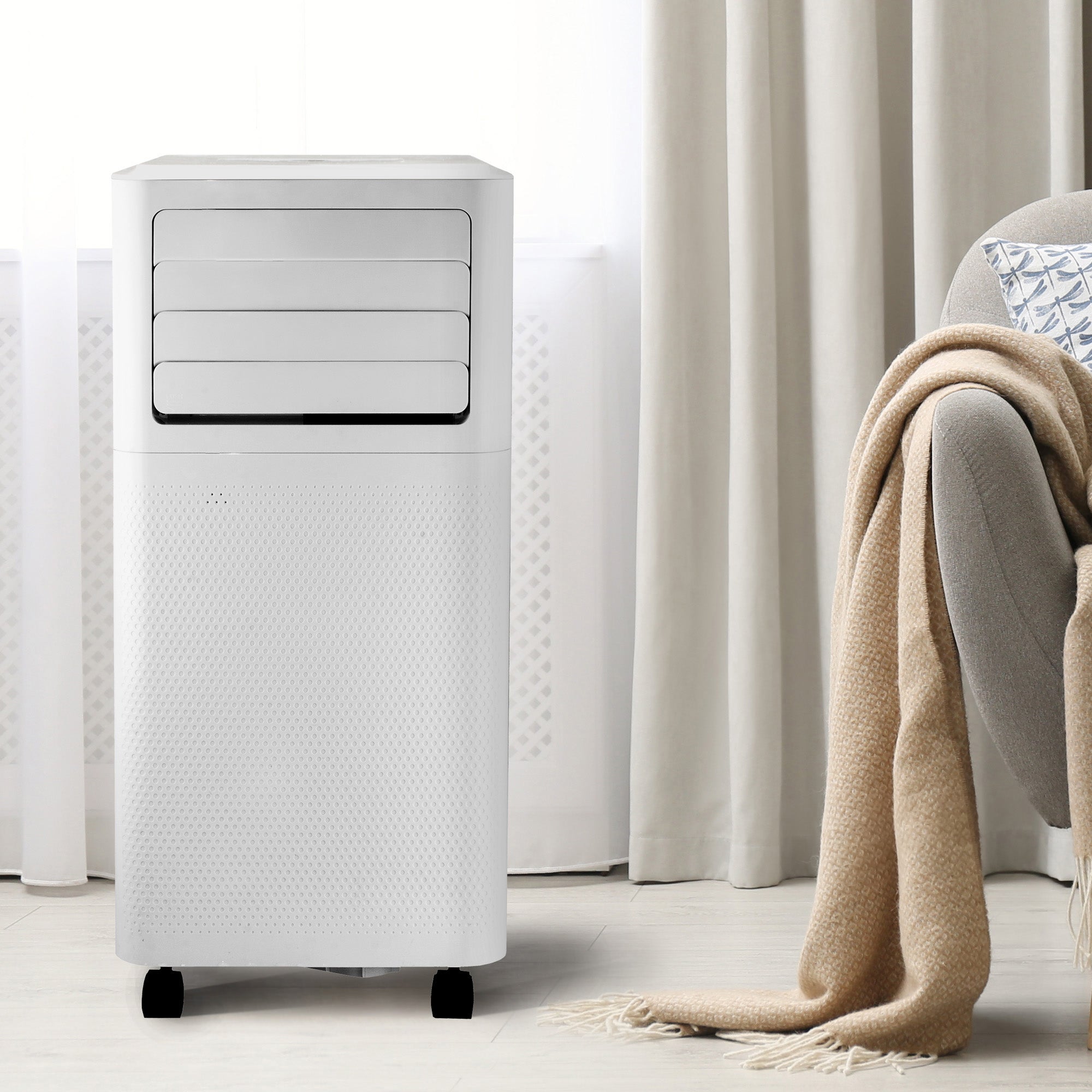3-in-1 Smart Air Conditioner, Cooling, Fan & Dehumidifier, 9000 BTU