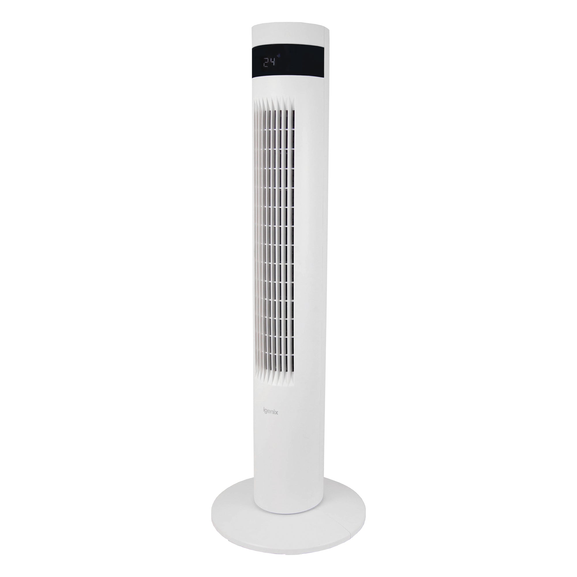 35 Inch Digital Tower Fan, 3 Speed Settings, White