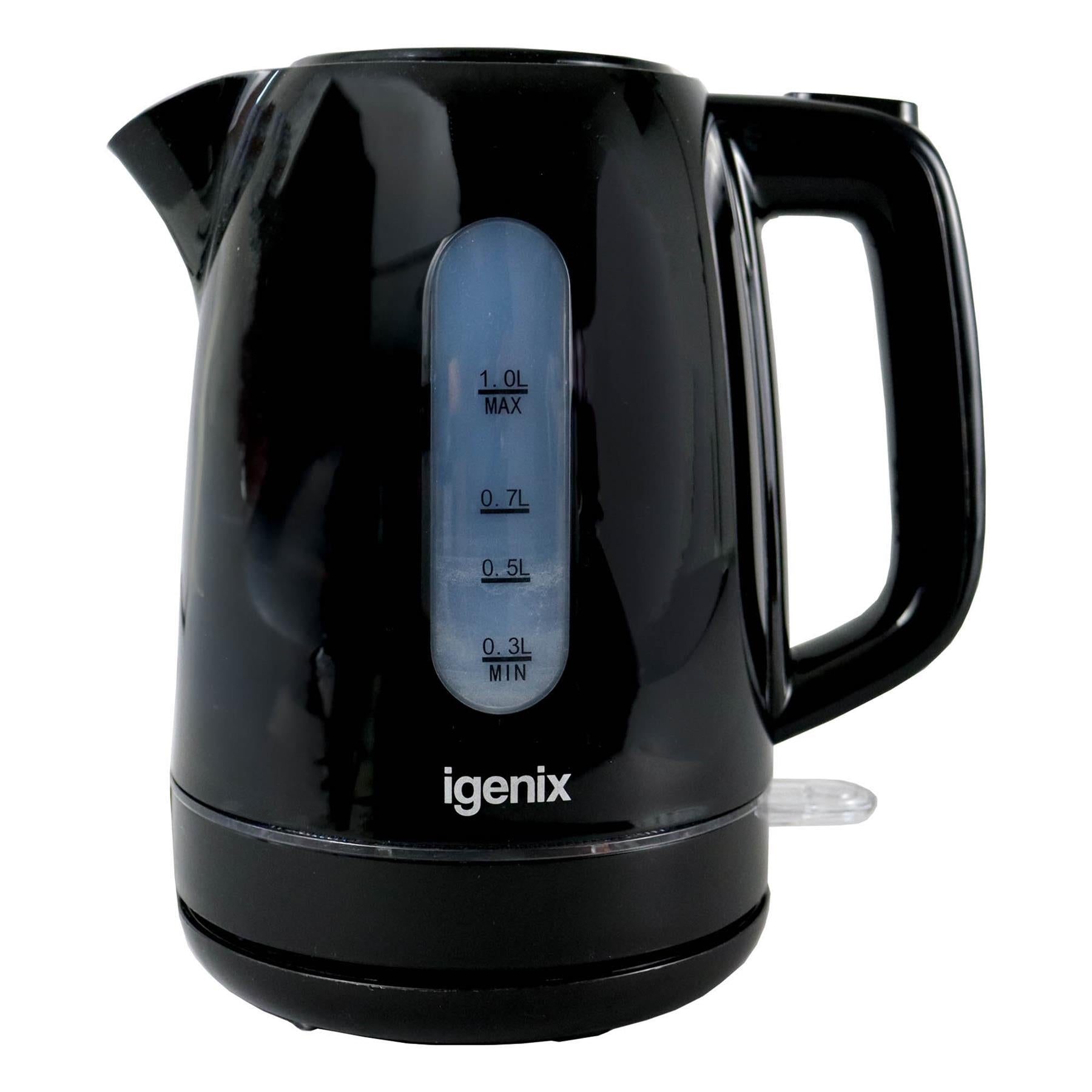 Litre Cordless Jug Kettle, 2200W, Black