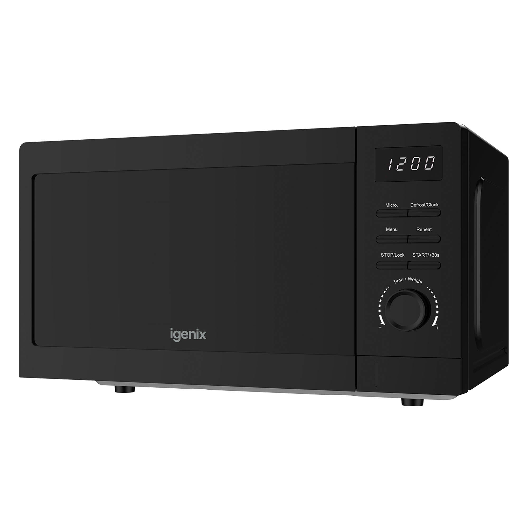 Digital Microwave, 20 Litre, 5 Power Settings, 800W, Black, IGMS02080B