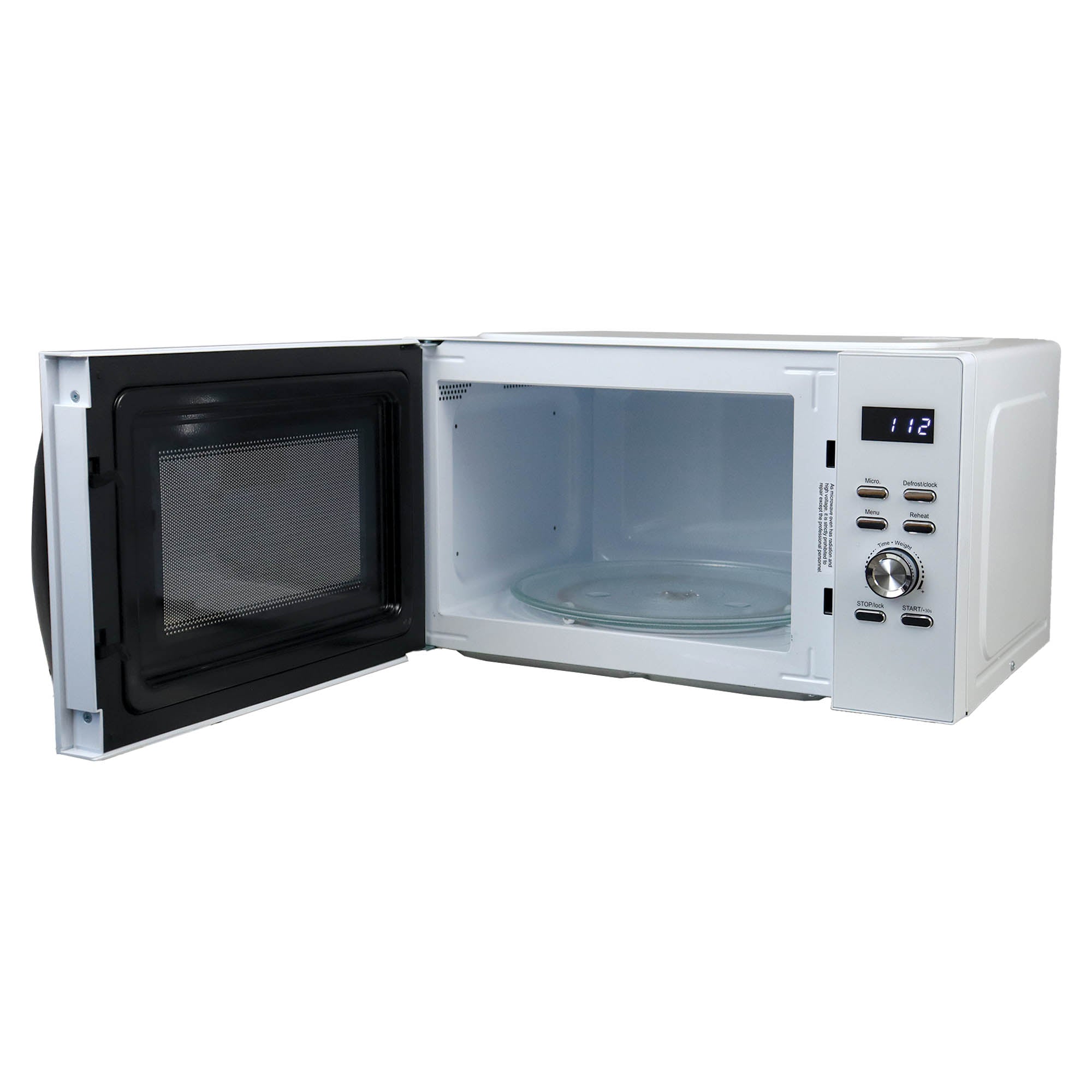 Digital Microwave, 30 Litre, 950W, White, Igenix IGMS03090W