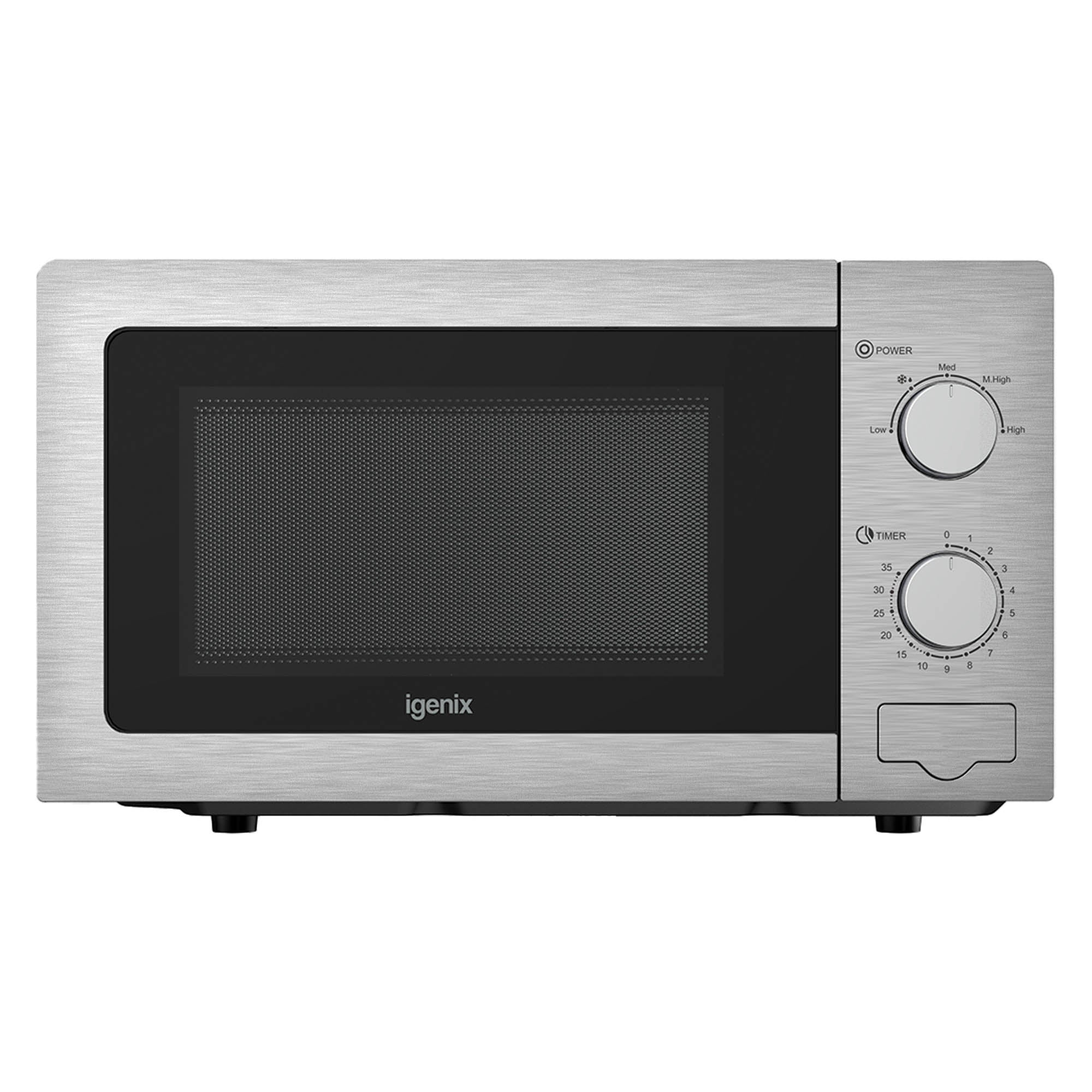Manual Microwave, 20 Litre, 5 Power Settings, 800W, Silver, IGMS08080S