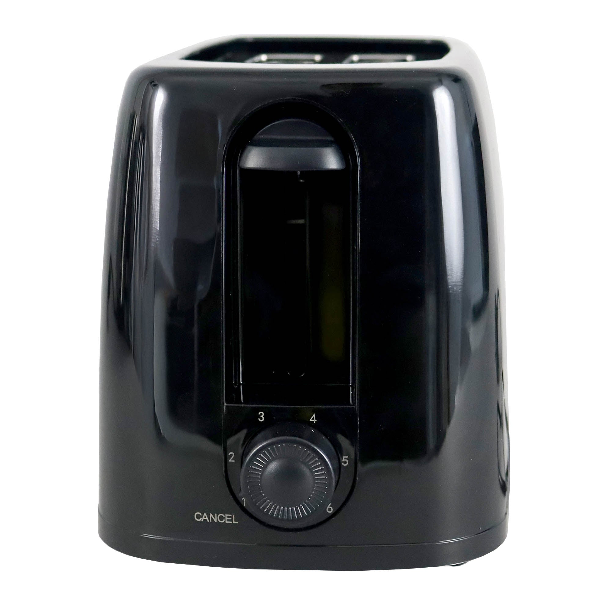 2 Slice Toaster, 650W, 6 Browning Levels, Control Dial, Crumb Tray, Cord Storage