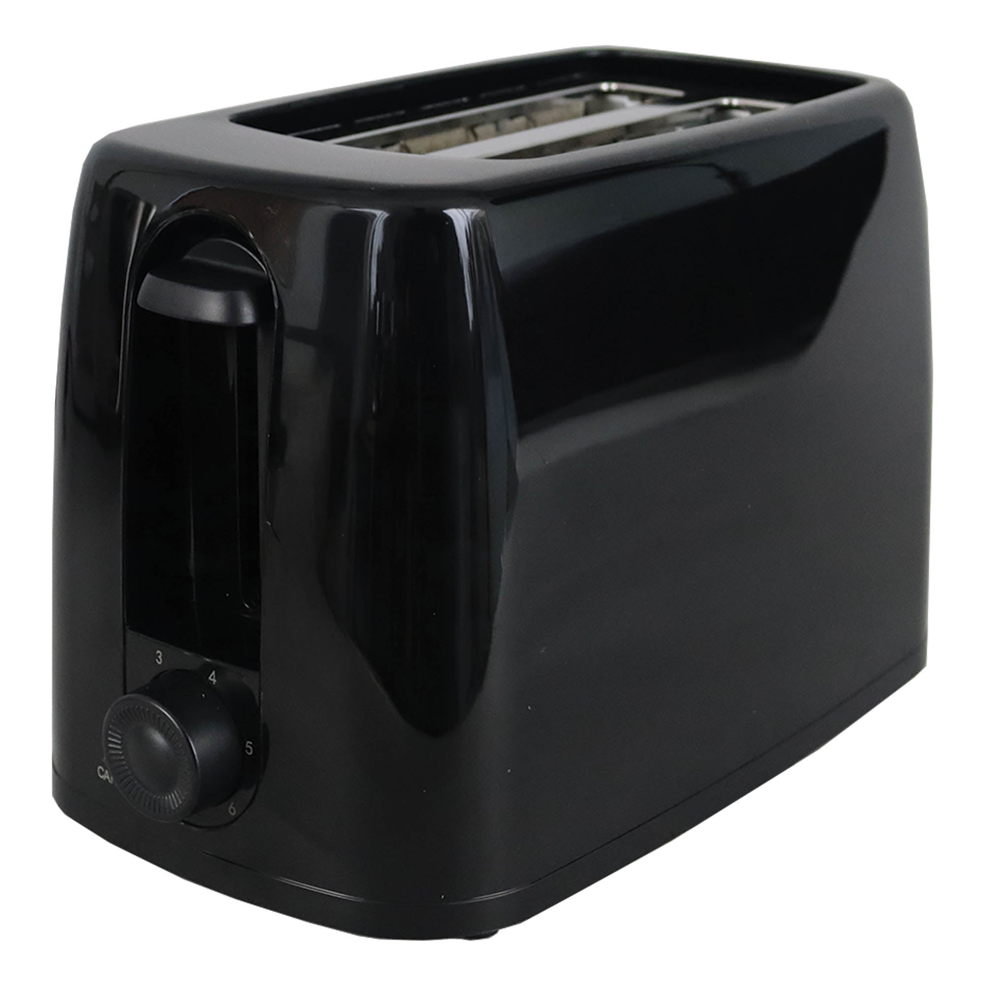 2 Slice Toaster, 650W, 6 Browning Levels, Control Dial, Crumb Tray, Cord Storage