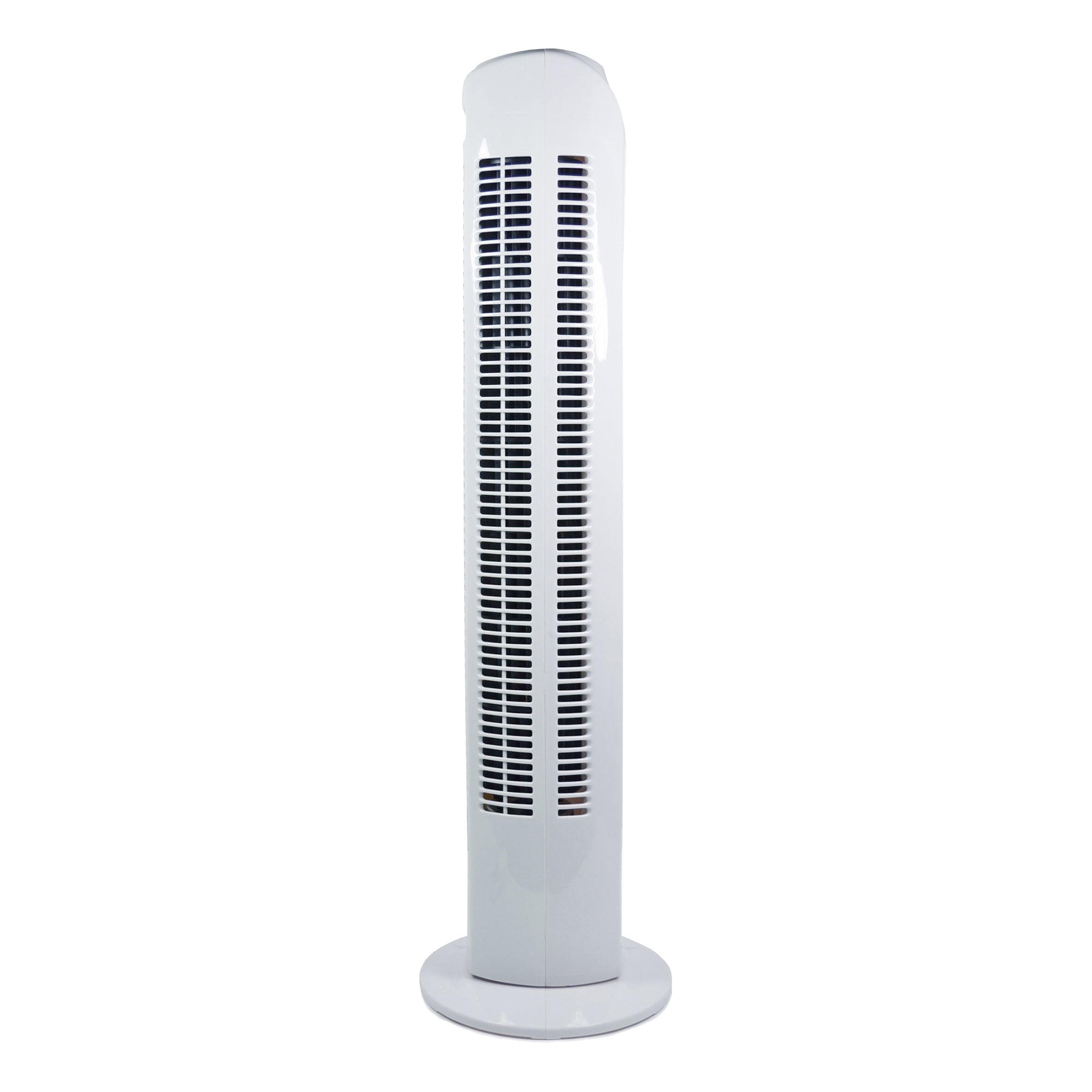 Tower Fan, Oscillating, 7.5 Hour Timer, 29 Inch, White