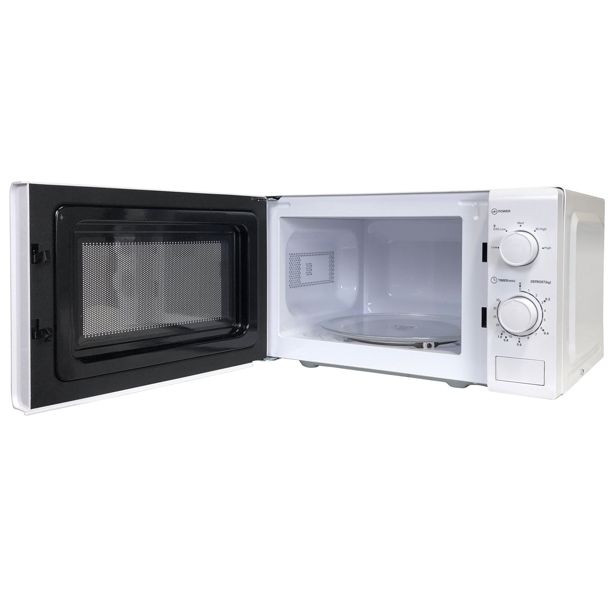 Manual Microwave, 20 Litre, 5 Power Settings, 700W, White