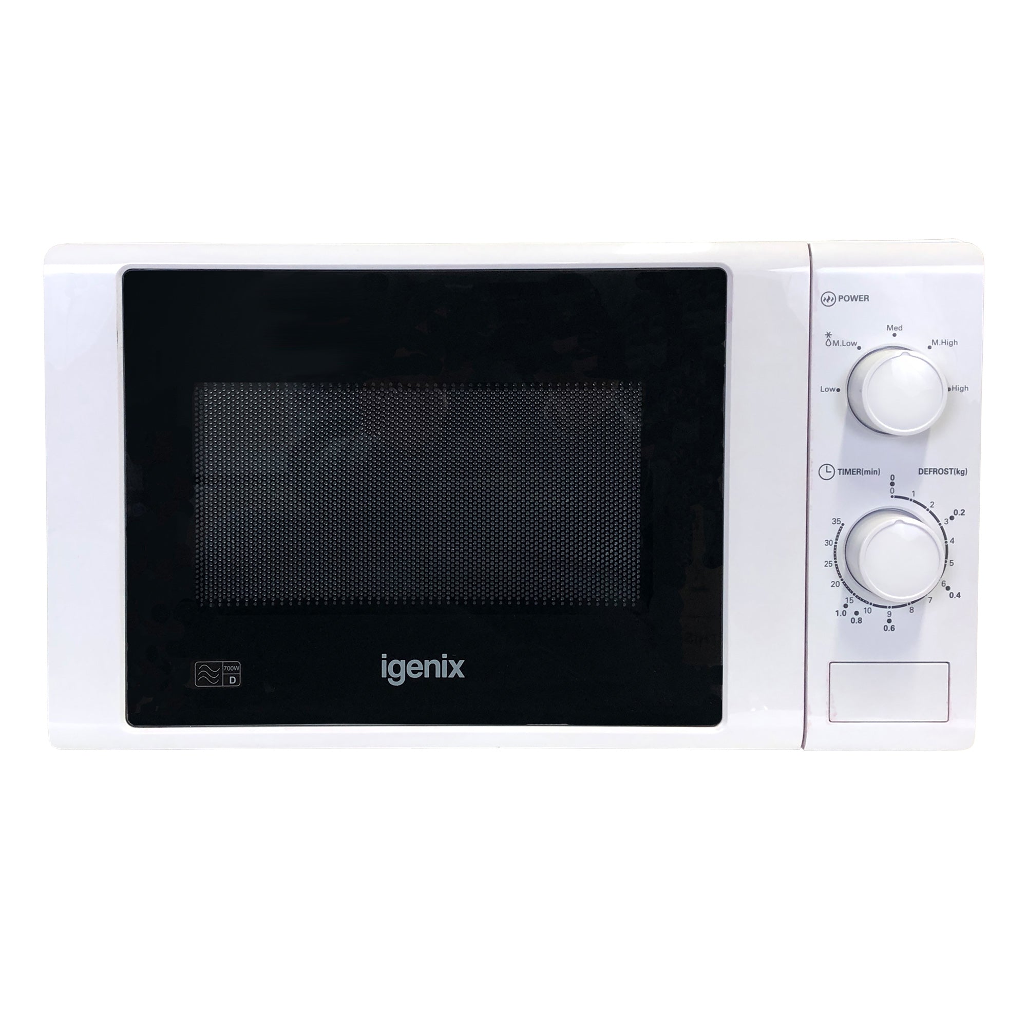 Manual Microwave, 20 Litre, 5 Power Settings, 700W, White