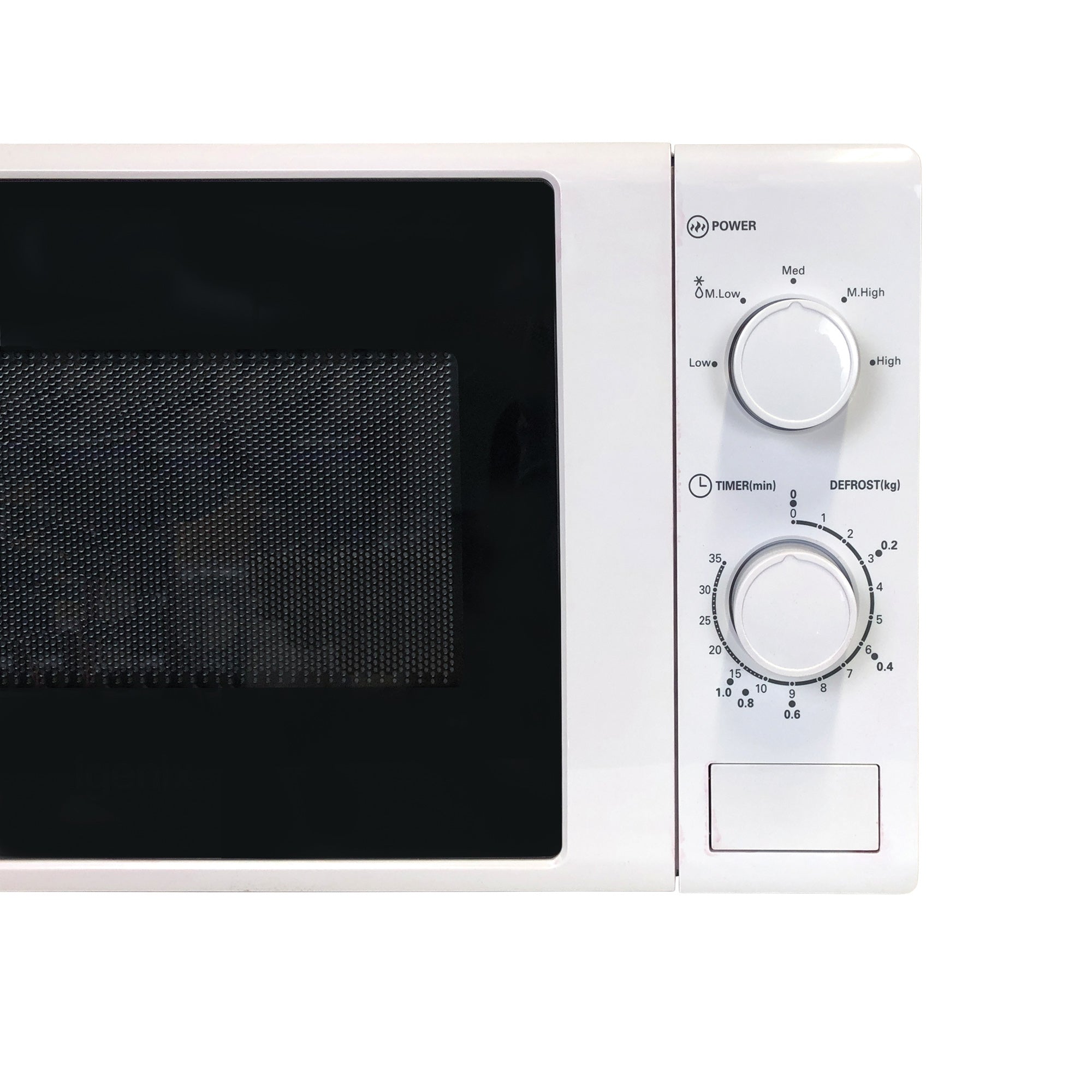 Manual Microwave, 20 Litre, 5 Power Settings, 700W, White