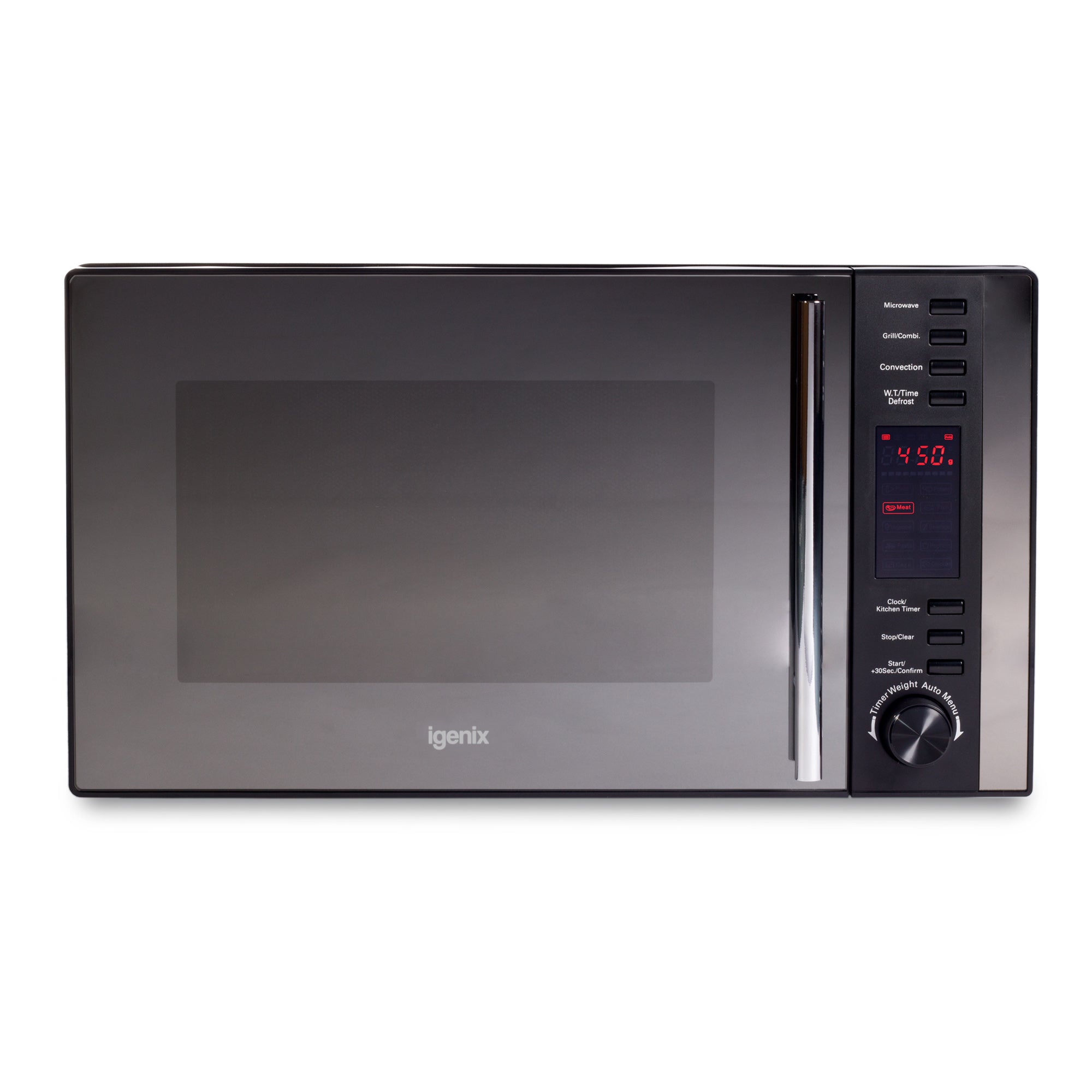 Digital Microwave, 25 Litre, 95 Minute Timer, 900W, Black