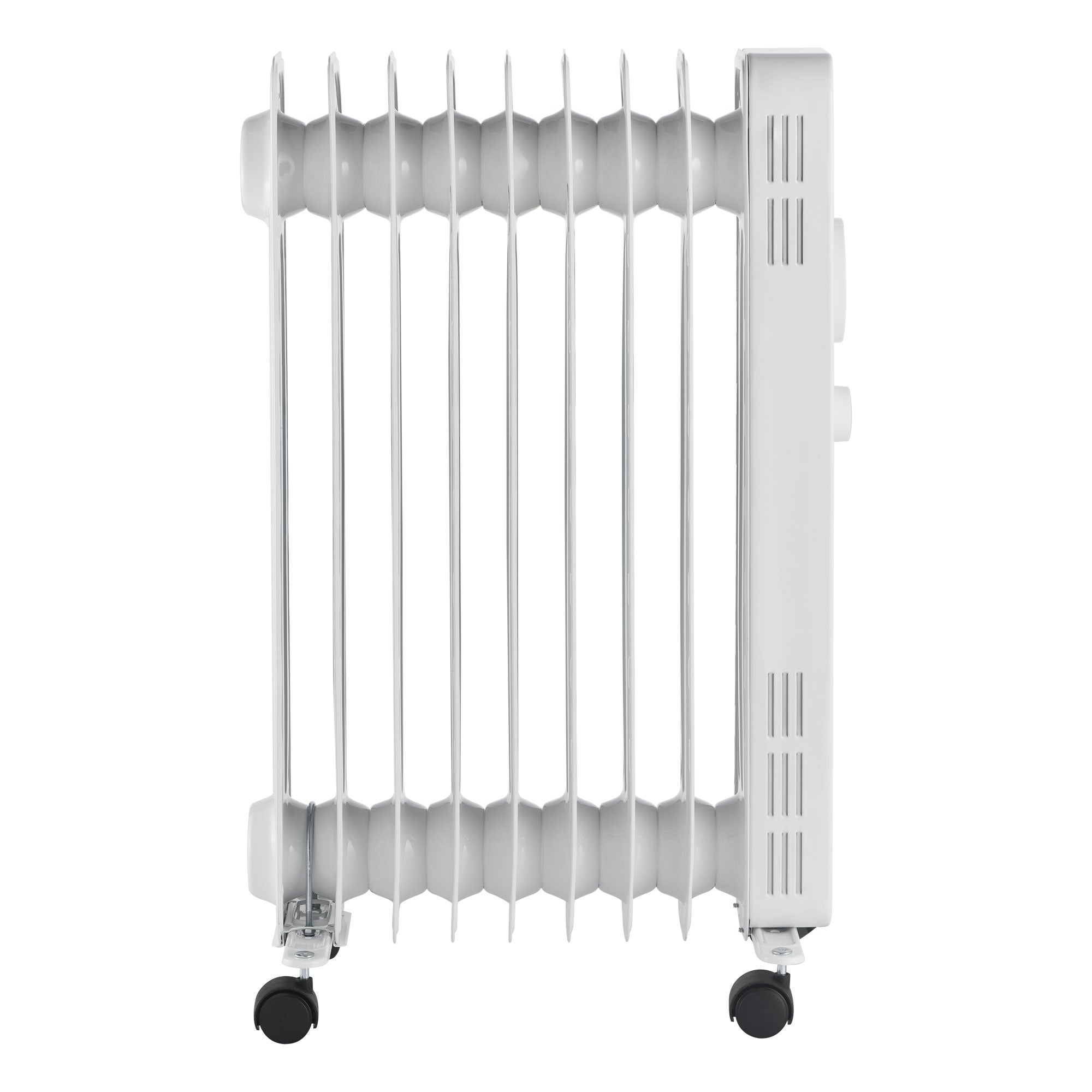 Oil Filled Radiator, 2kW/2000W, Overheat Protection, White