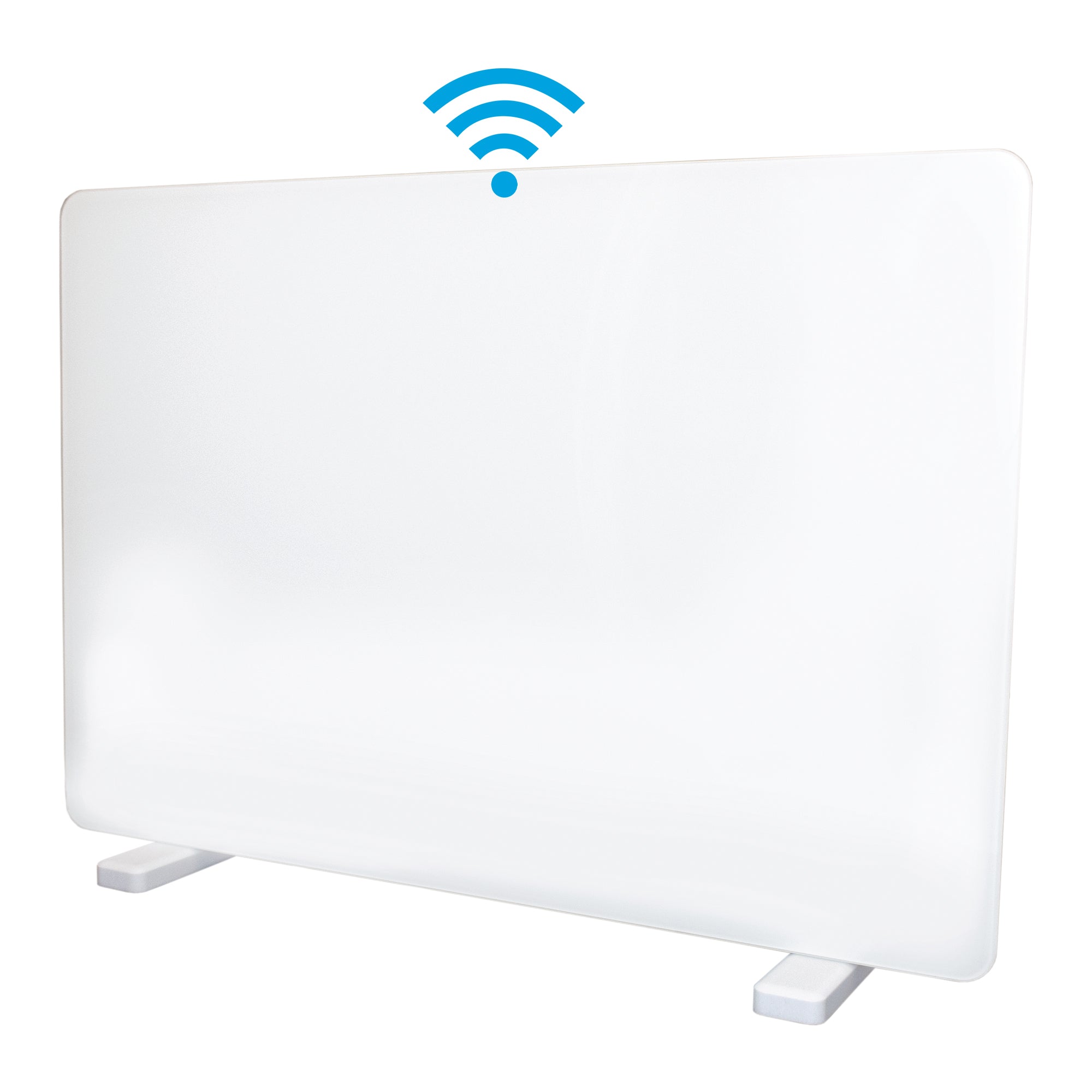 Smart Glass Panel Heater, 2000W, White