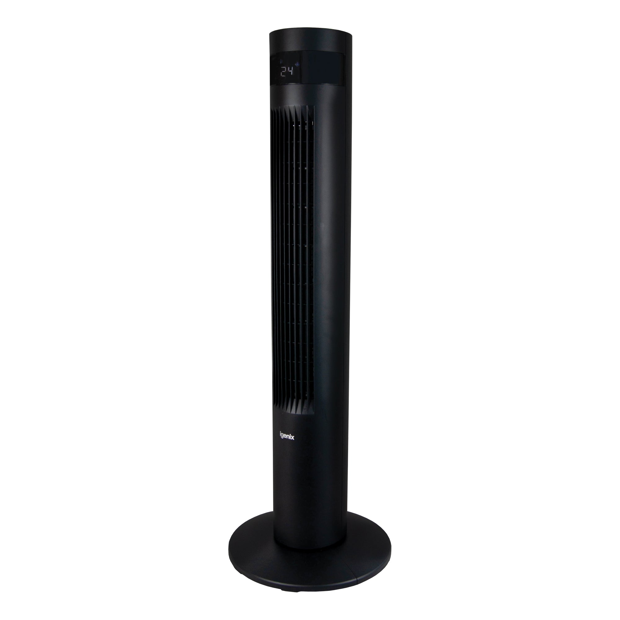 35 Inch Digital Tower Fan, 3 Speed Settings, Black
