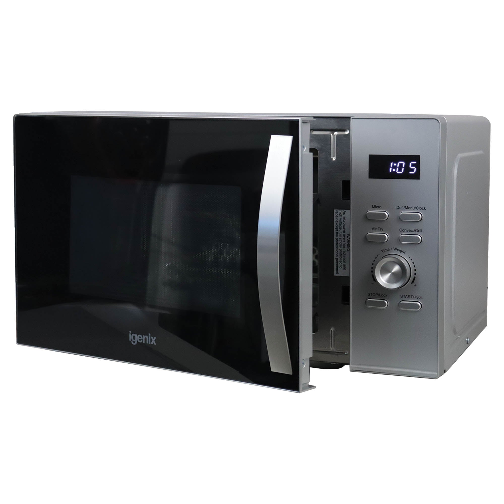 Microwave with Air Fryer Function , 28 Litre, 900W, Silver, IGMC02890S