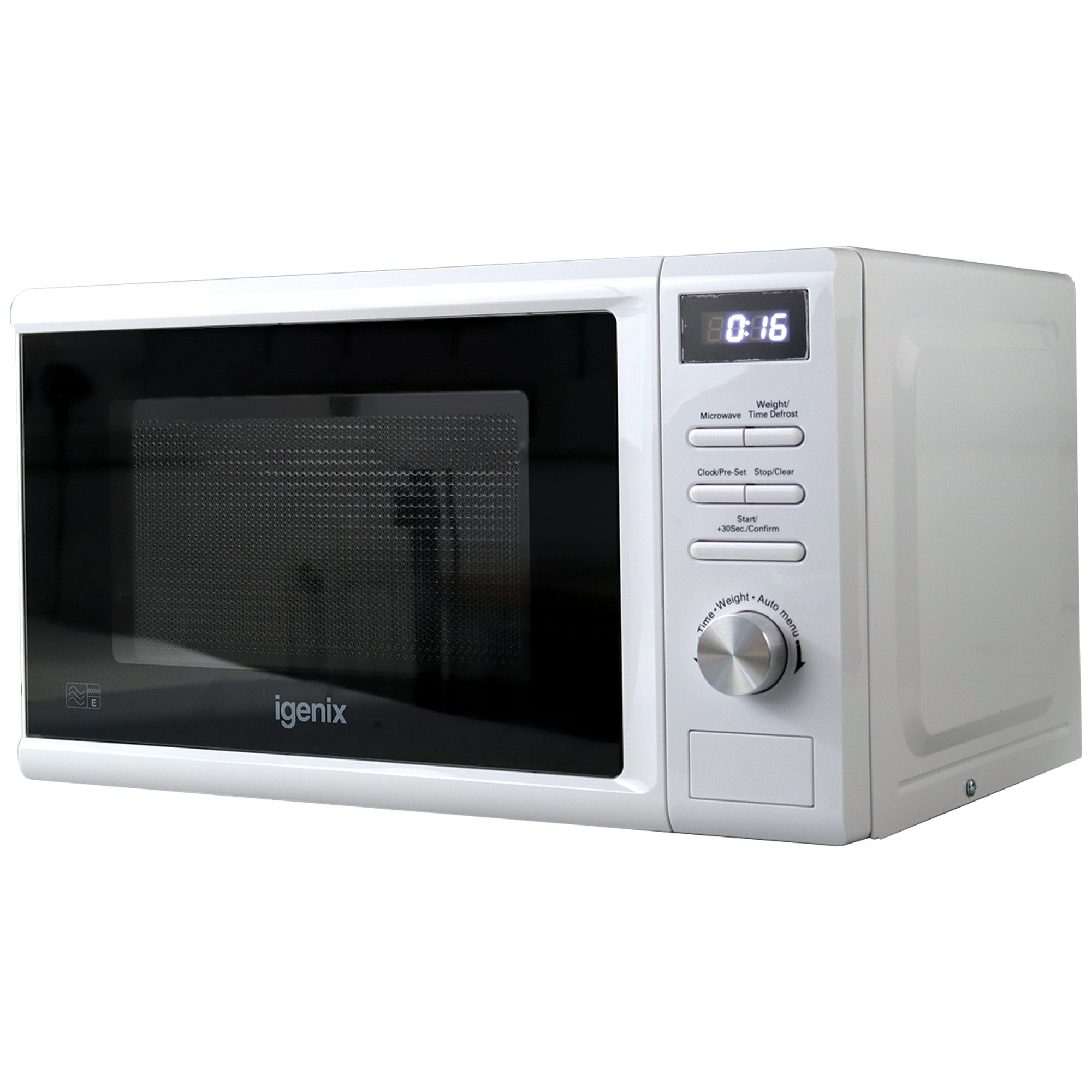 Digital Microwave, 20 Litre, 5 Power Settings, 800W, White