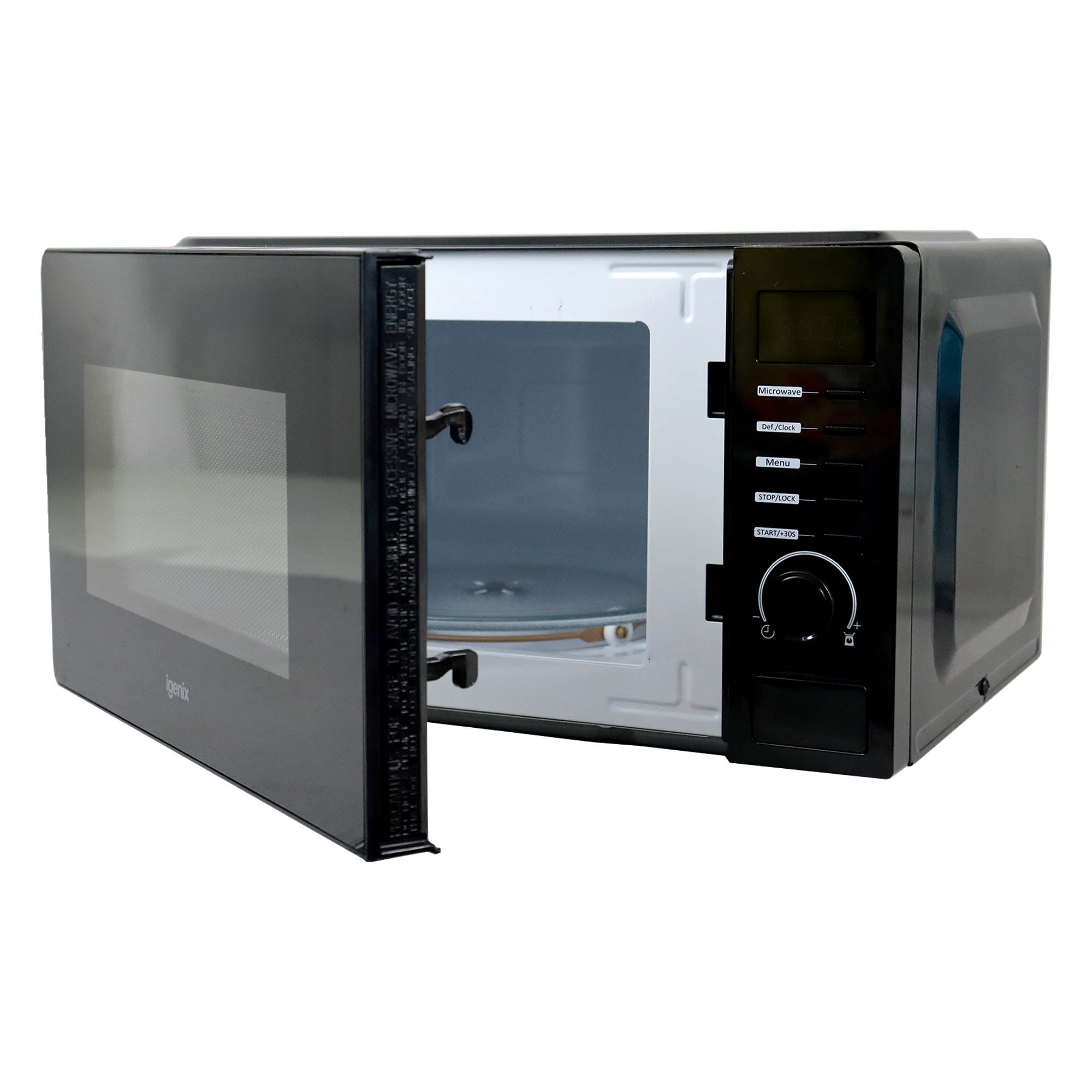20L 700W Digital Microwave, 8 Functions, 5 Power Levels, Igenix IGMS02070B