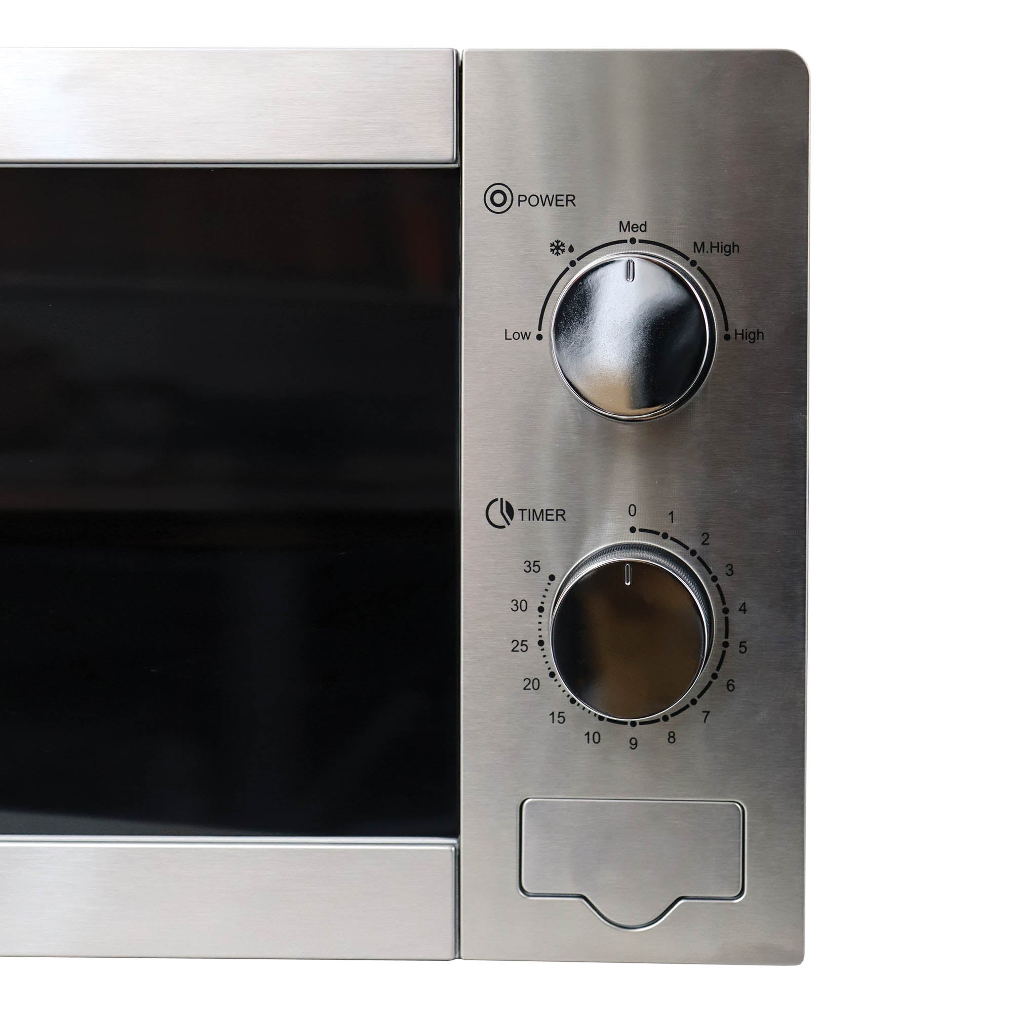 Manual Microwave, 20 Litre, 5 Power Settings, 800W, Stainless Steel, IGMS02081SS
