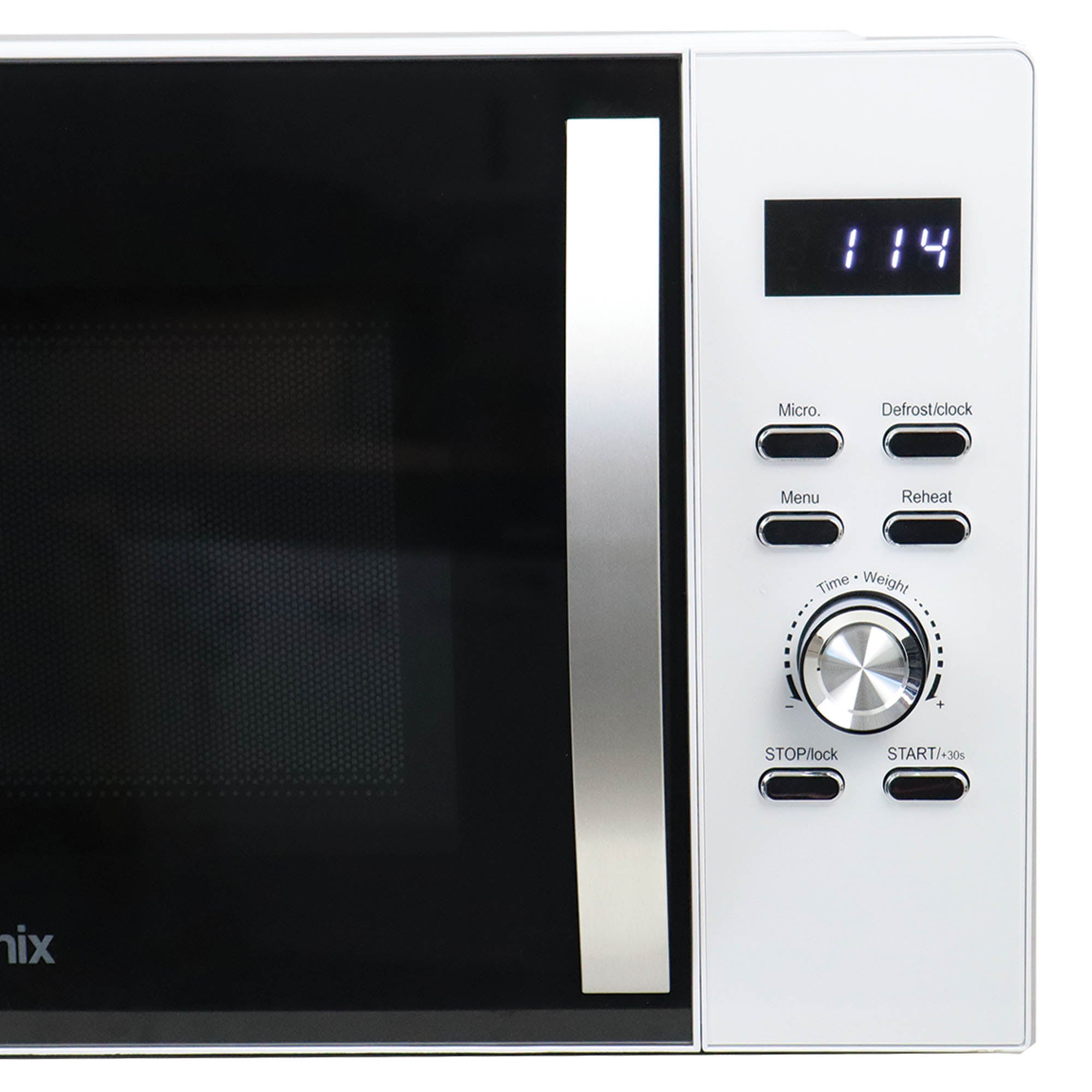 Digital Microwave, 30 Litre, 950W, White, Igenix IGMS03090W