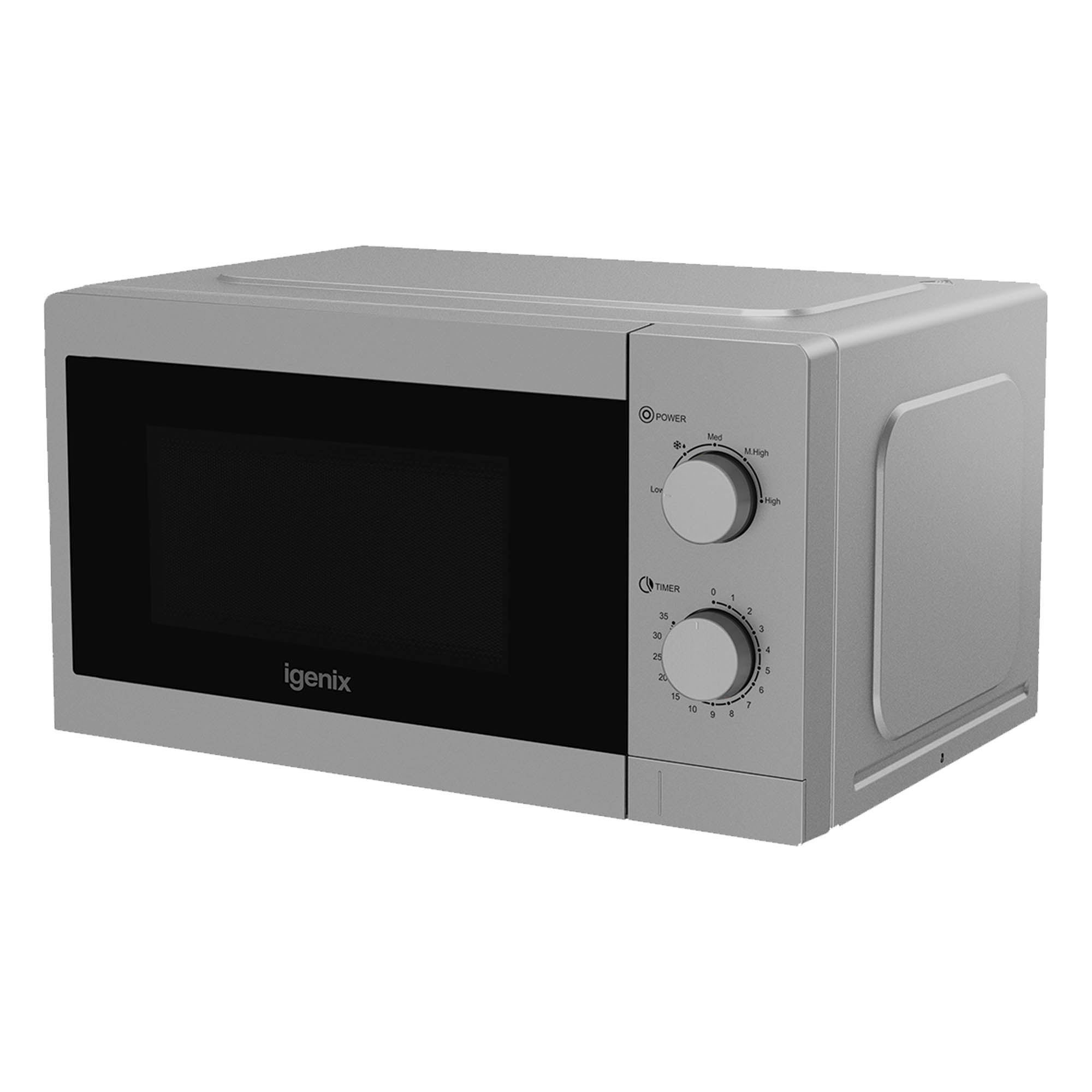 Manual Microwave, 20 Litre, 5 Power Settings, 800W, Silver, IGMS08080S