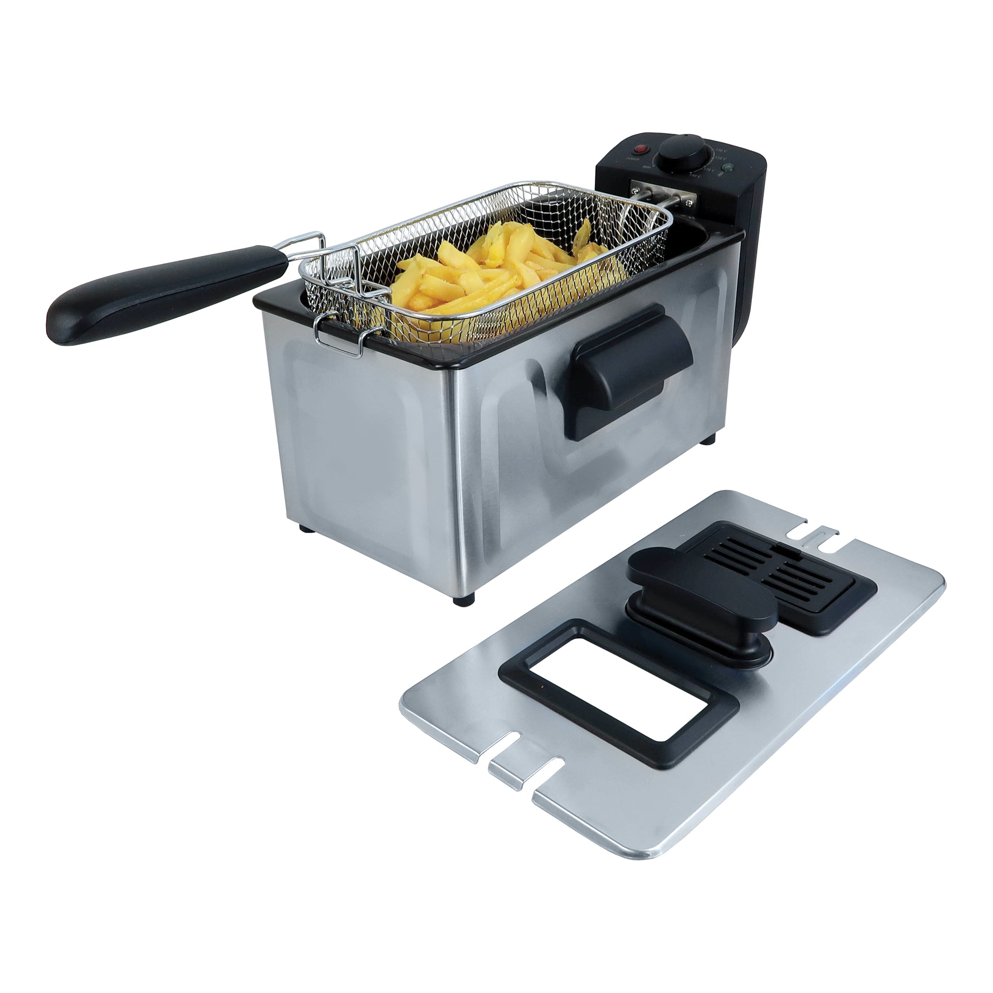 Deep Fat Fryer with Basket, 3 Litre